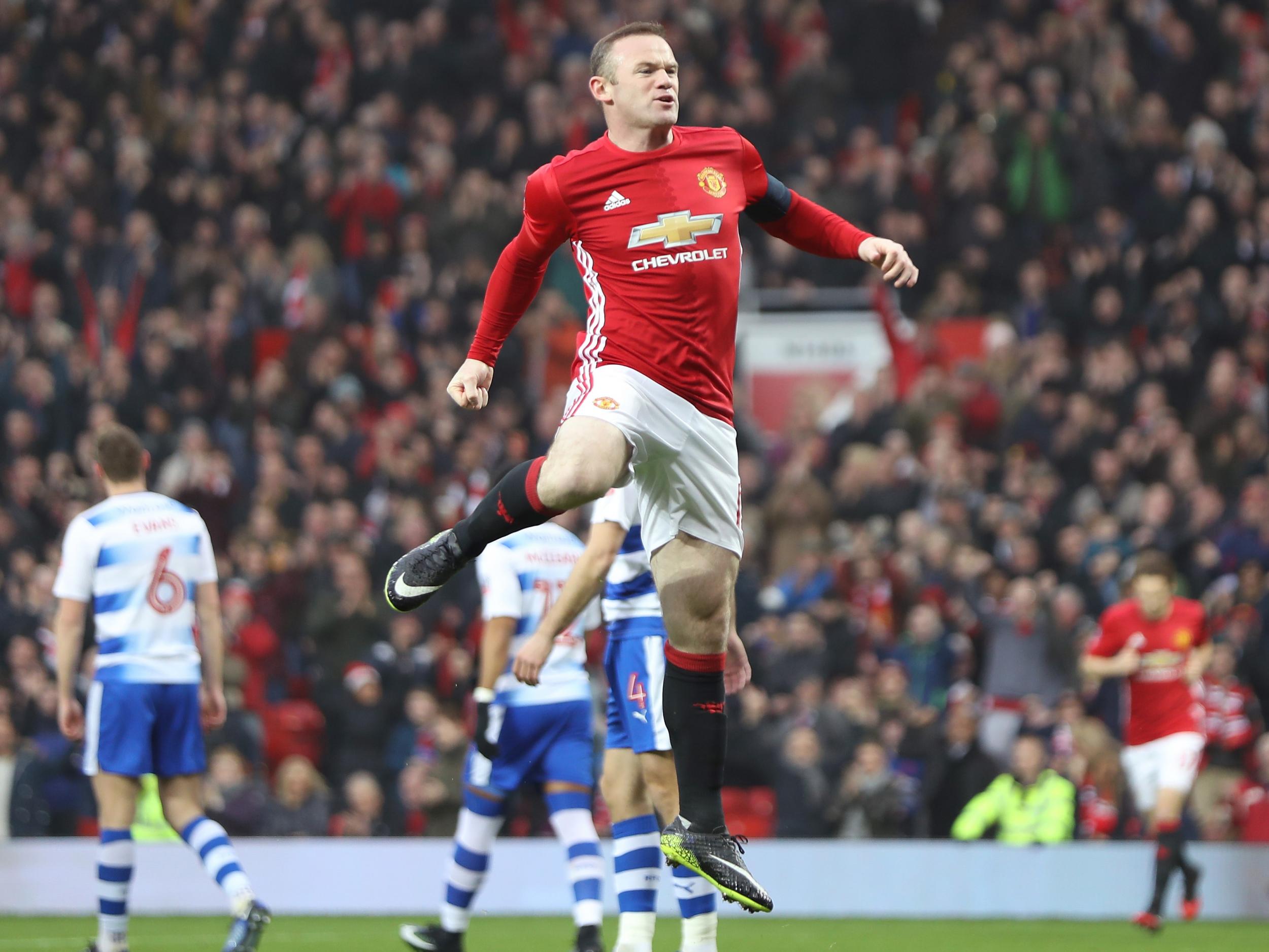 Rooney is now on 249 Manchester United goals