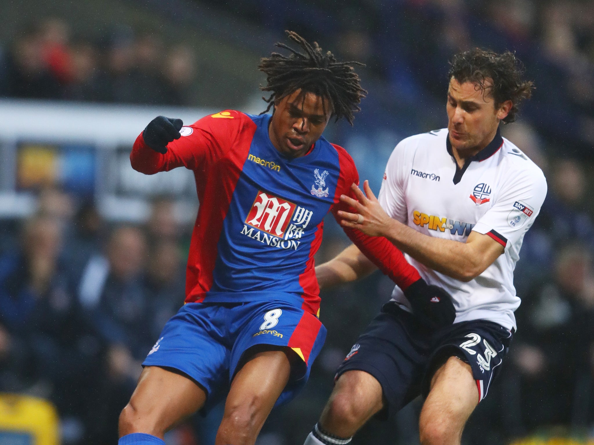 Loic Remy made his first Palace start since joining on loan from Chelsea