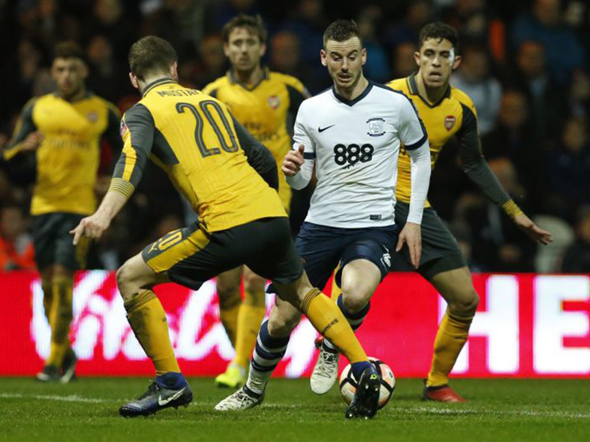 Showed his ability going forward, but tended to get caught out of position on occasions.