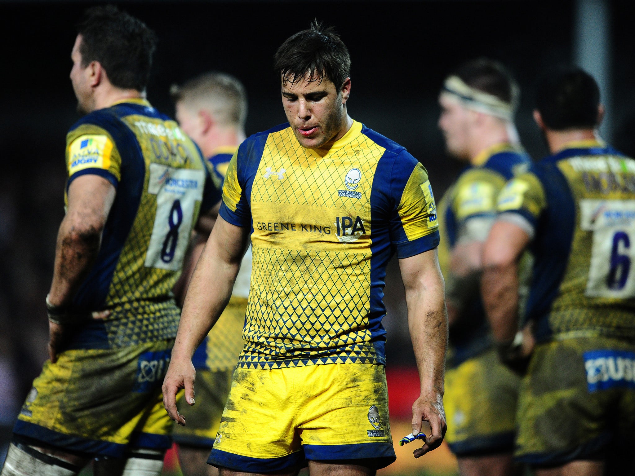 Worcester were left just one point off the bottom of the Aviva Premiership