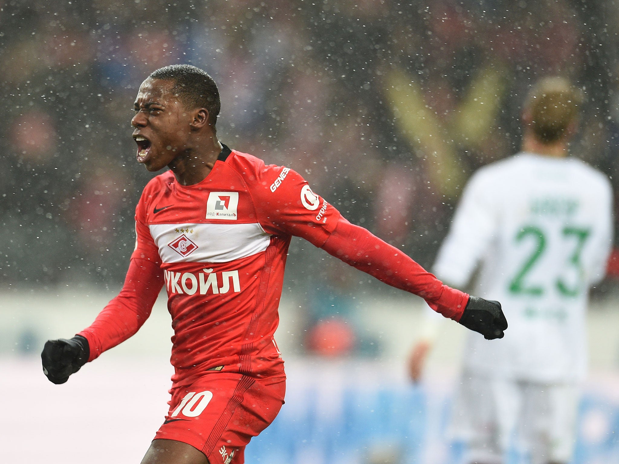 Quincy Promes remains on Liverpool's radar