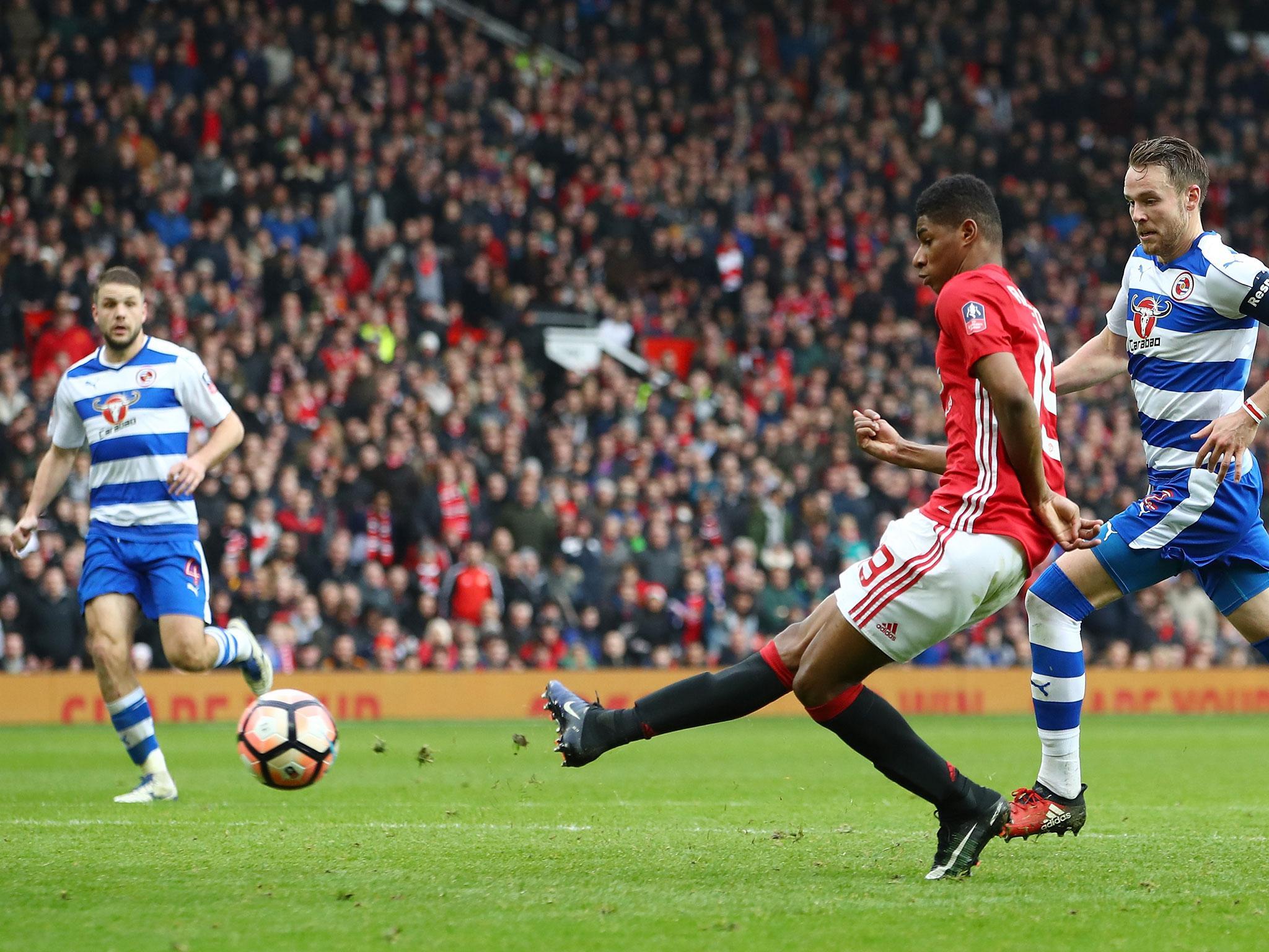 Rashford hadn't scored since September before Saturday's brace