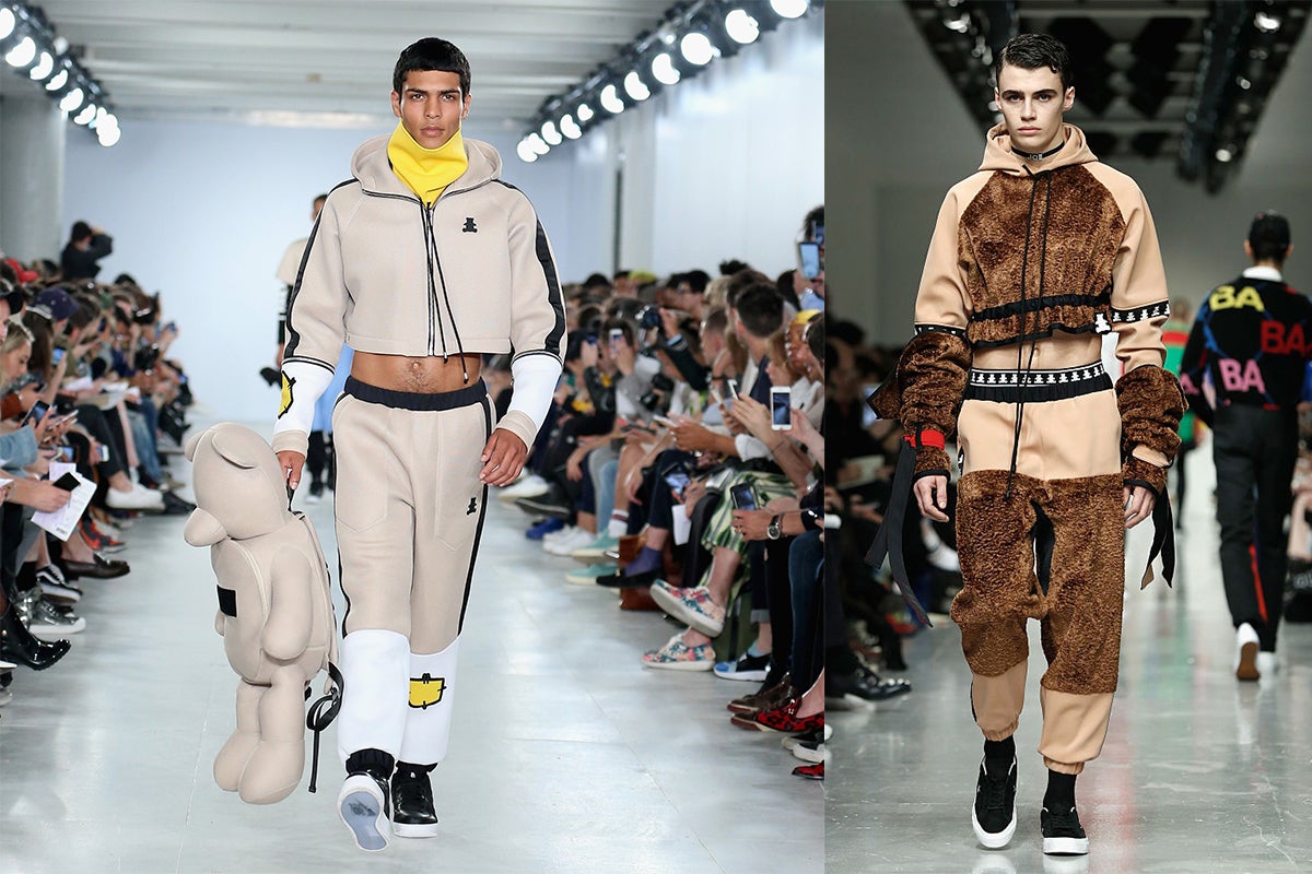 Cut short: for Bobby Abley crop tops are key to winter layering