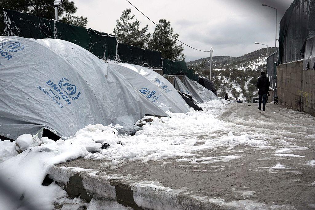 &#13;
Refugees have died in fires and of hypothermia and suffocation in Greek camps, where some are on hunger strike &#13;