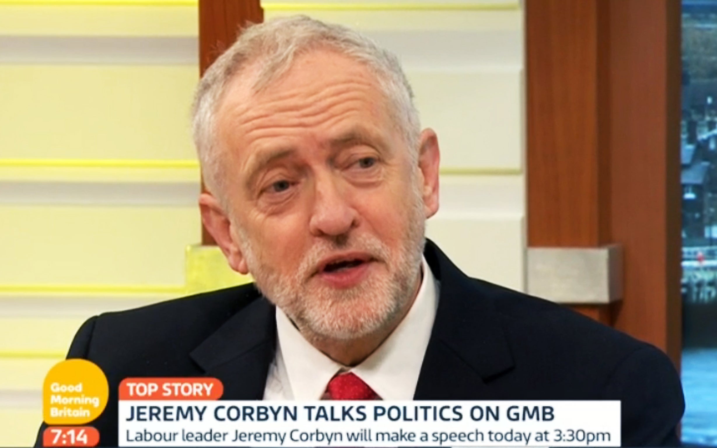 Jeremy Corbyn on ‘Good Morning Britain’