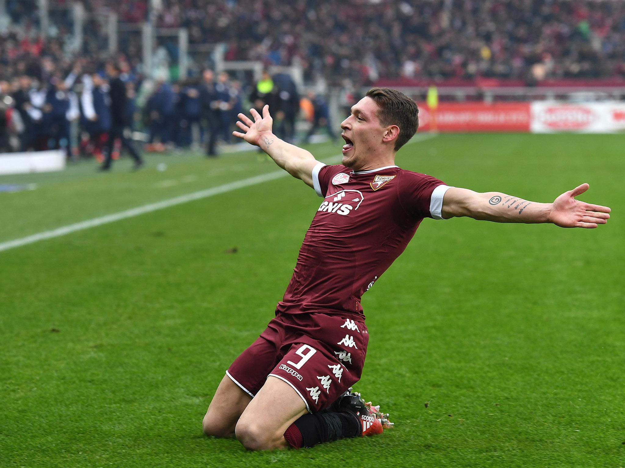 Belotti has scored 13 Serie A goals for Torino this season