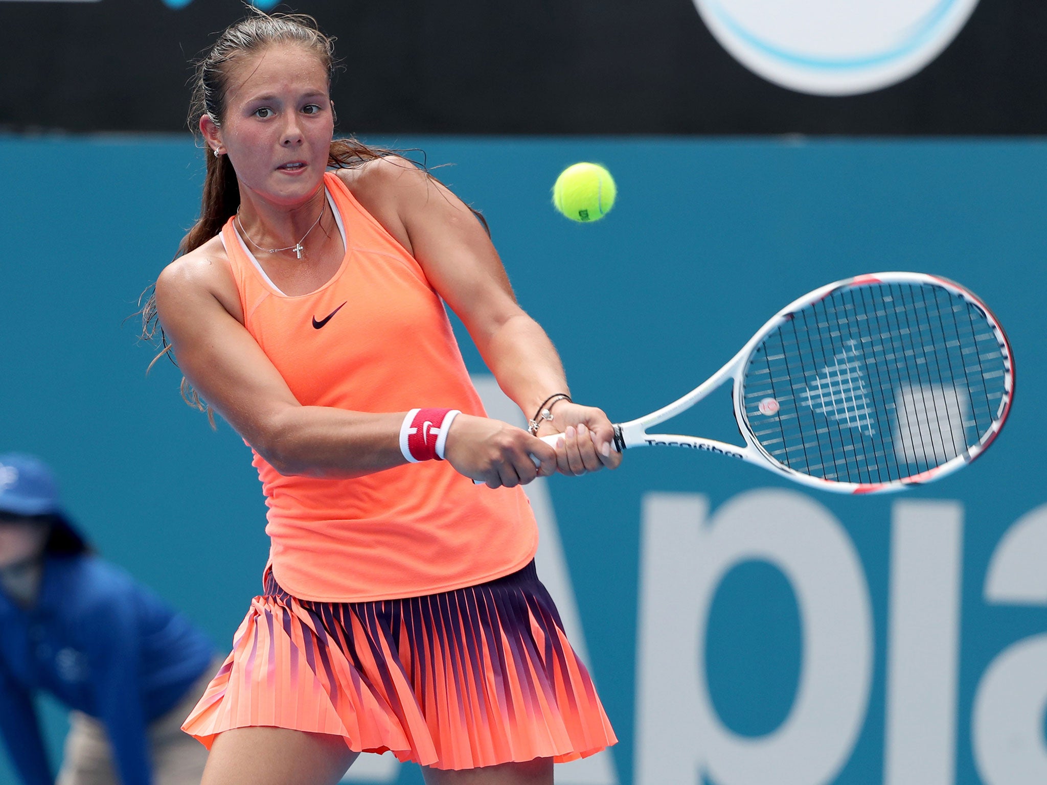 Kasatkina will now face Britain's Johanna Konta in the third round