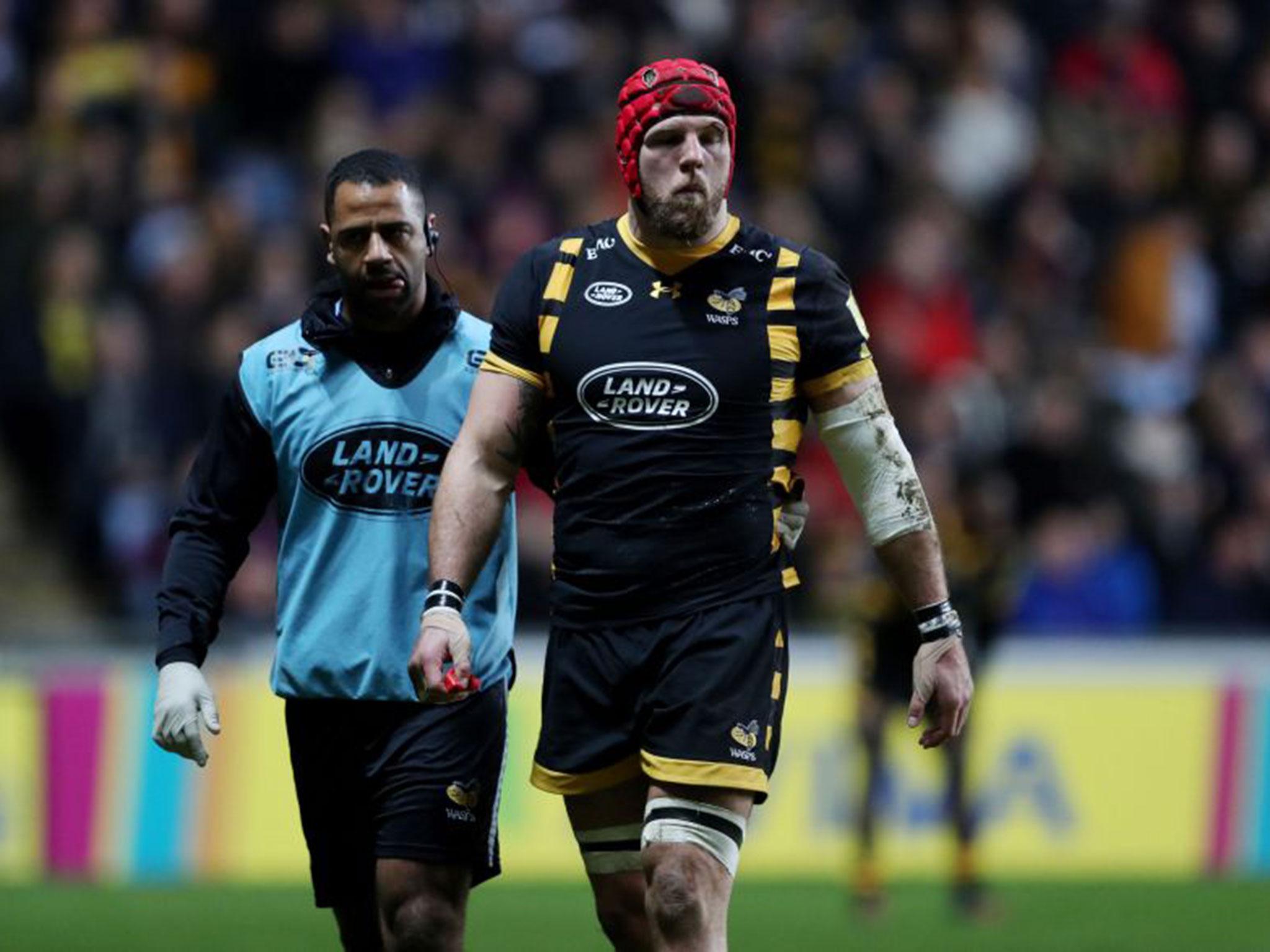 James Haskell is nearing his return from injury too