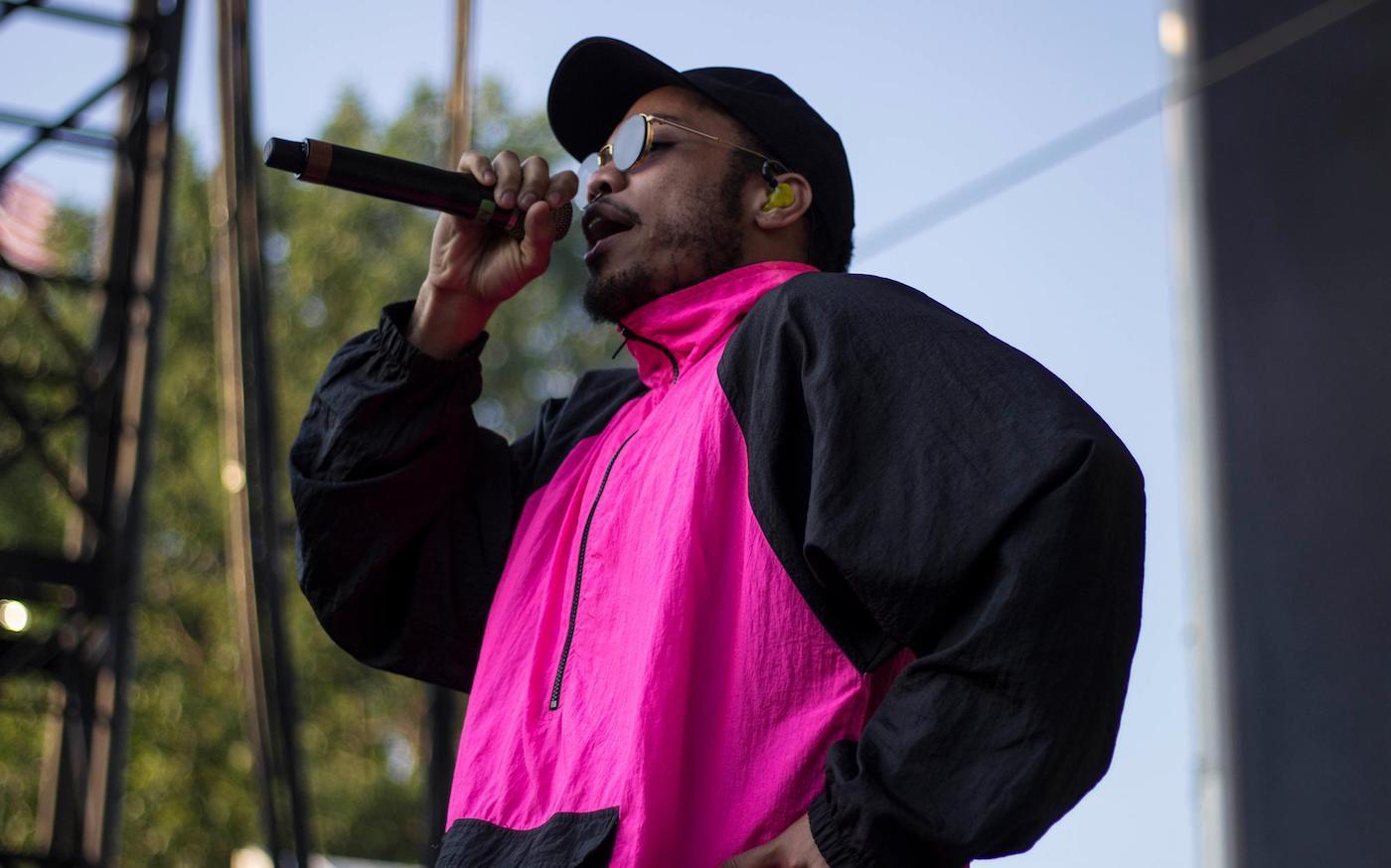 Anderson .Paak performs on June 18, 2016 at the Wild Life Festival in Queens, New York.