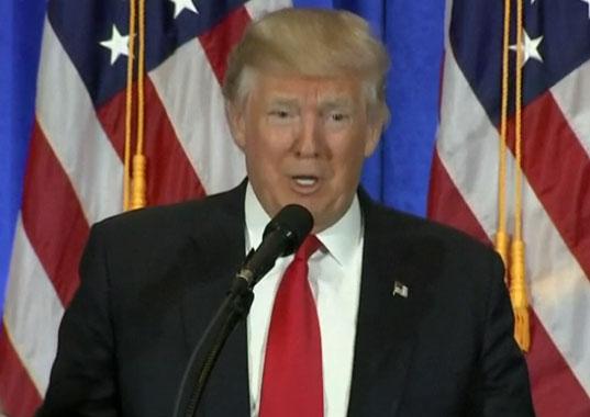 Mr Trump said Linda Bean showed him 'great support and courage'