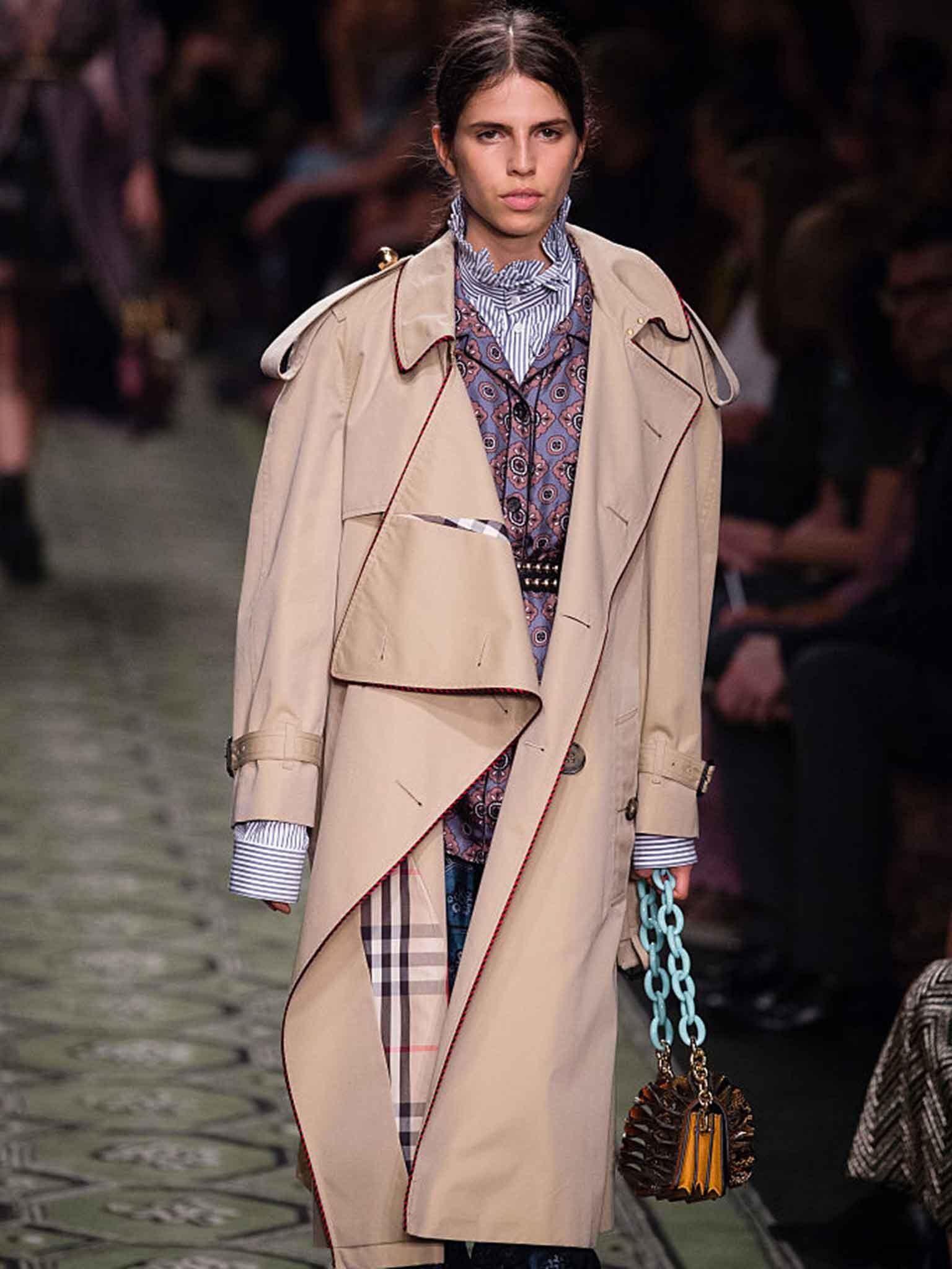 The first trench coat was created by Thomas Burberry in the 1850s (Getty)