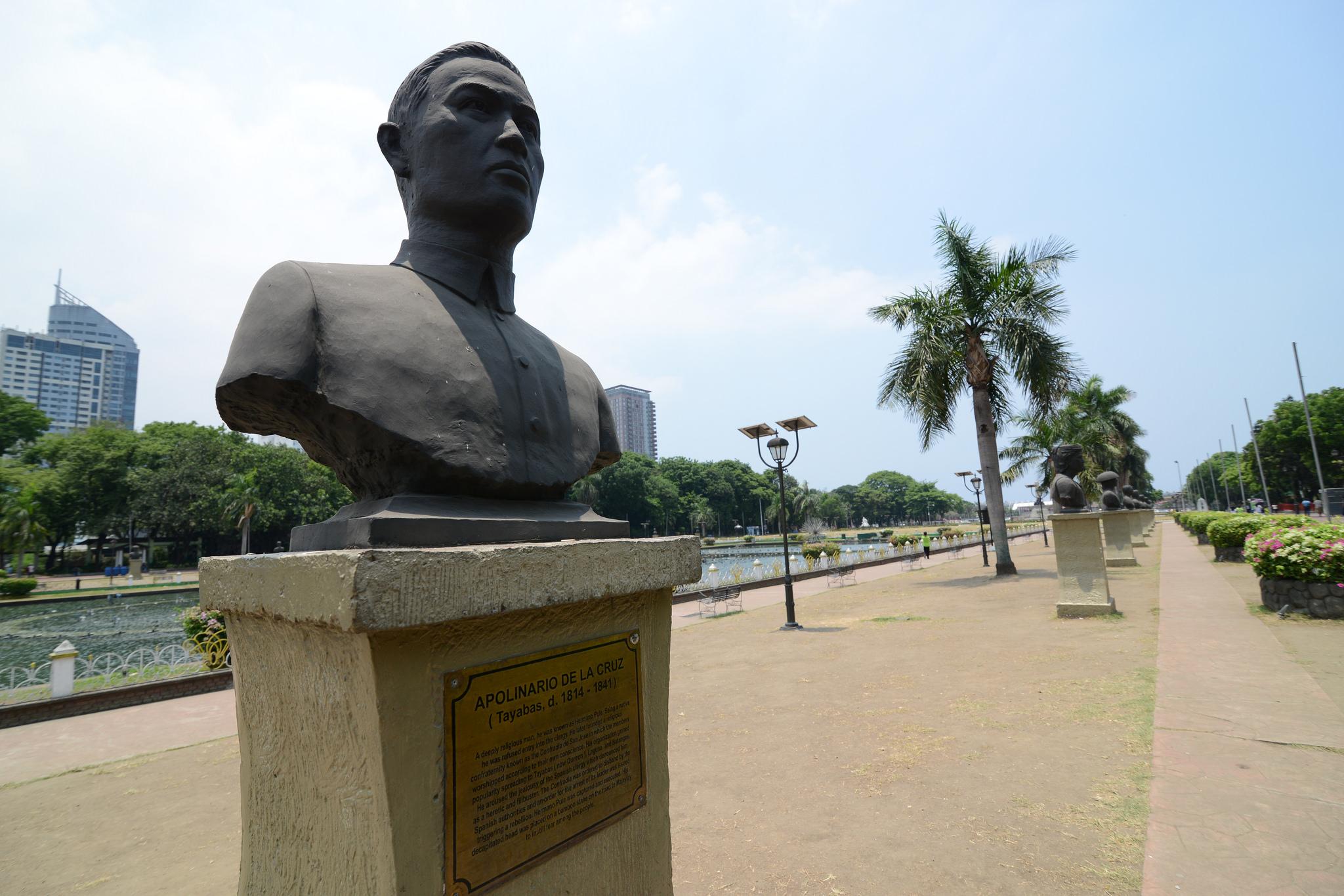 Indulge in a spot of people-watching at Rizal Park