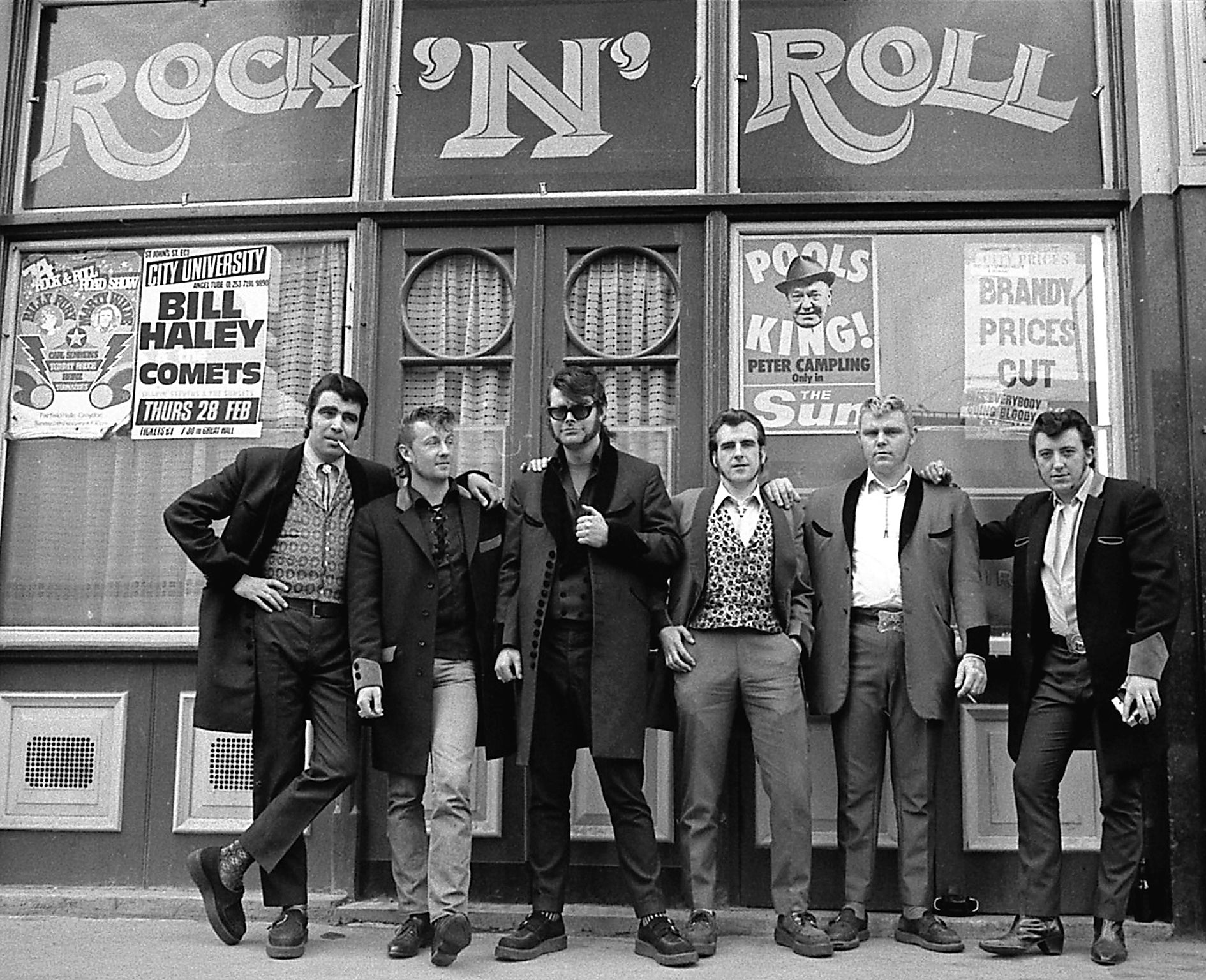 Teddy boys in London