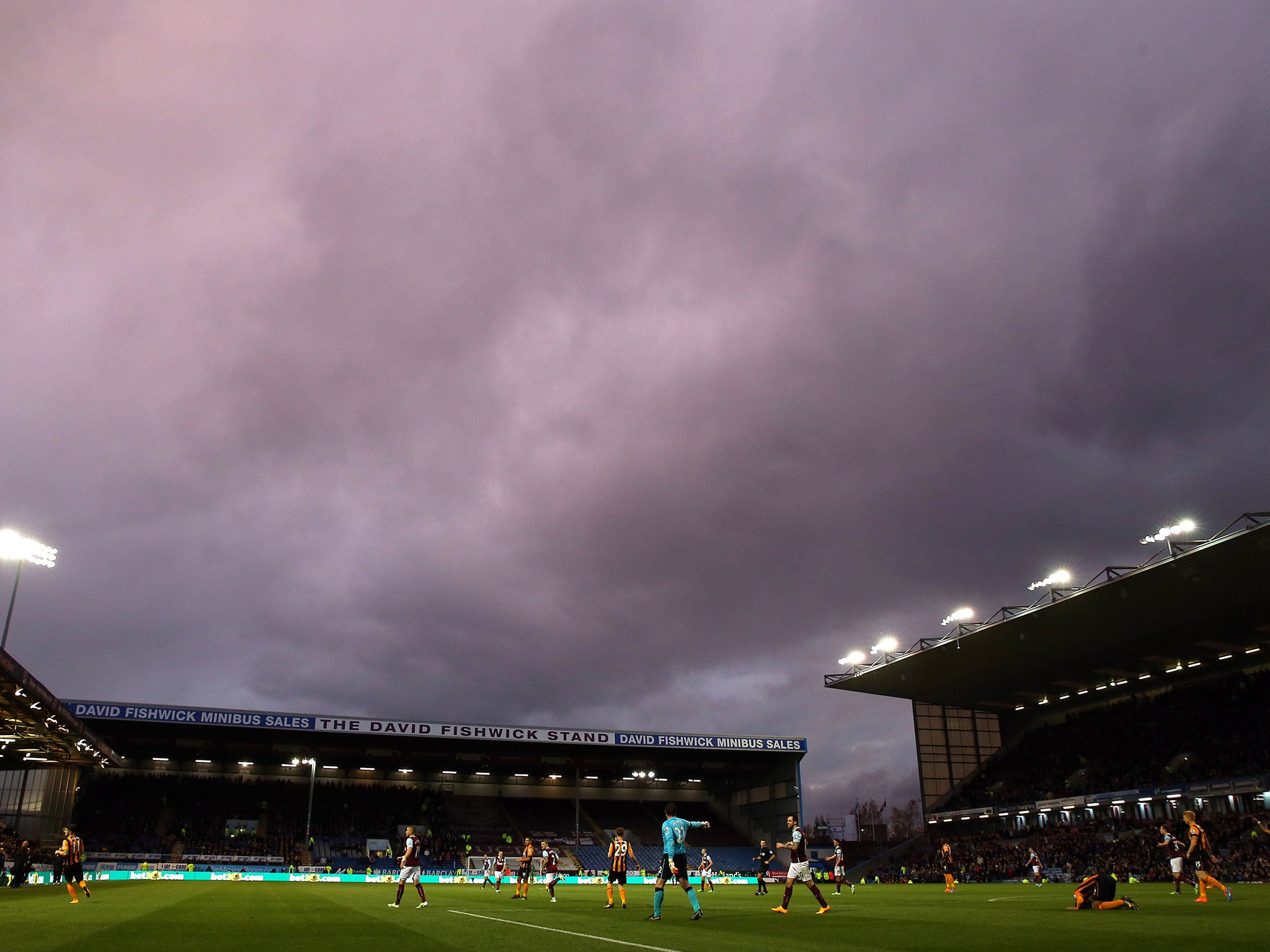 Burnley take on Southampton at Turf Moor