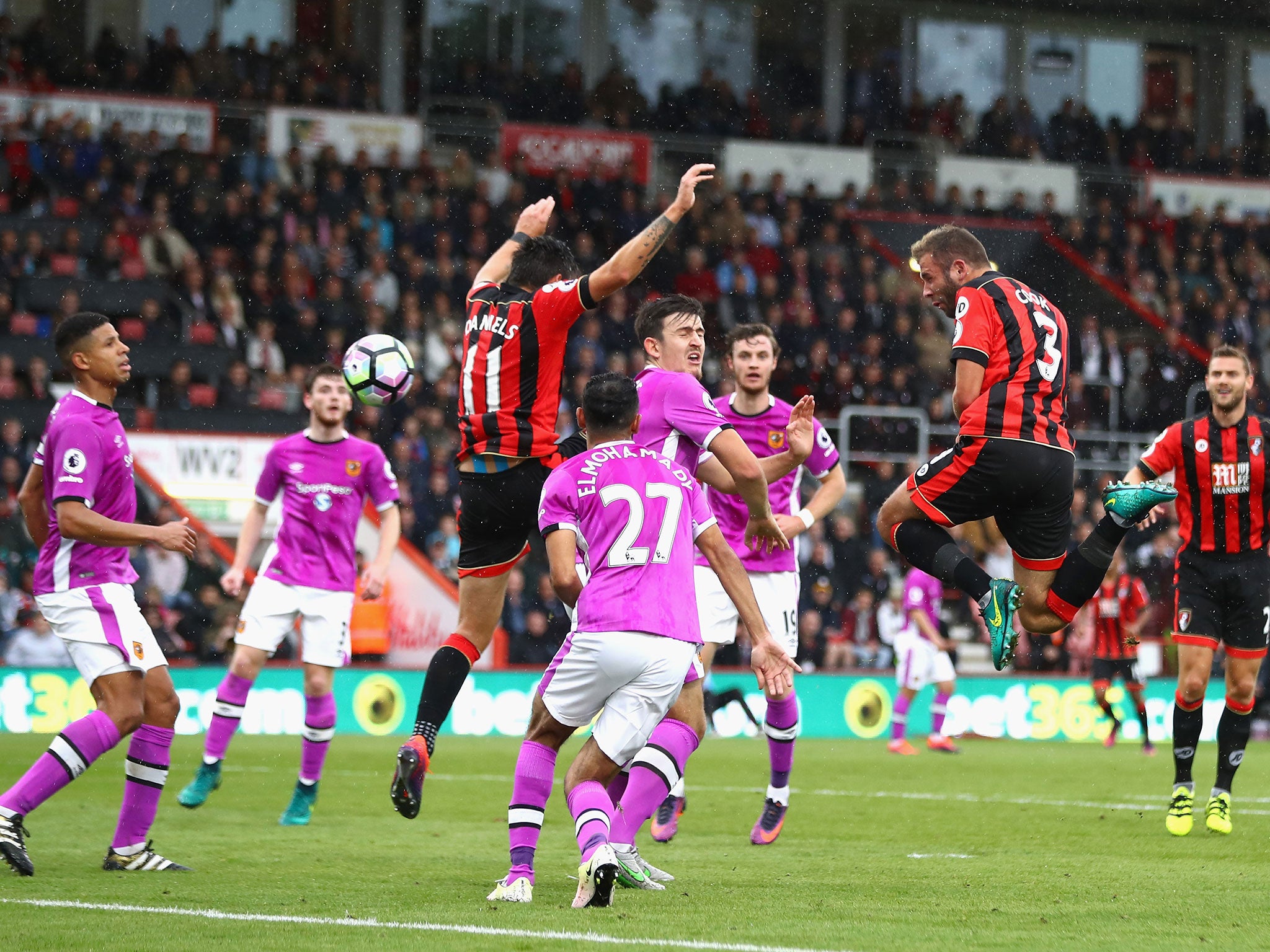 Hull take on Bournemouth at the KCOM Stadium