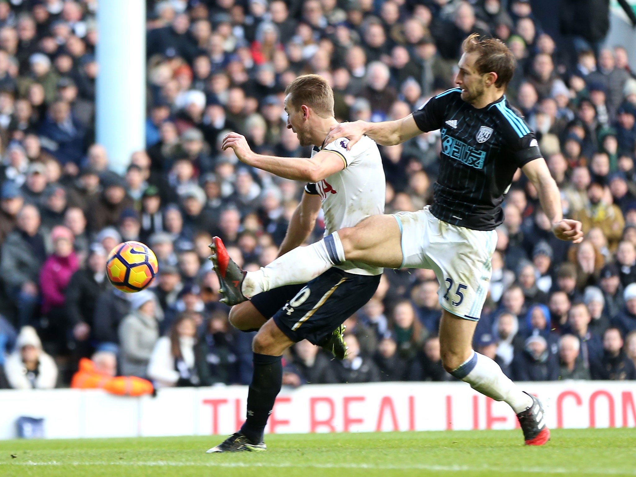 Kane completes his hat-trick soon after to complete the rout