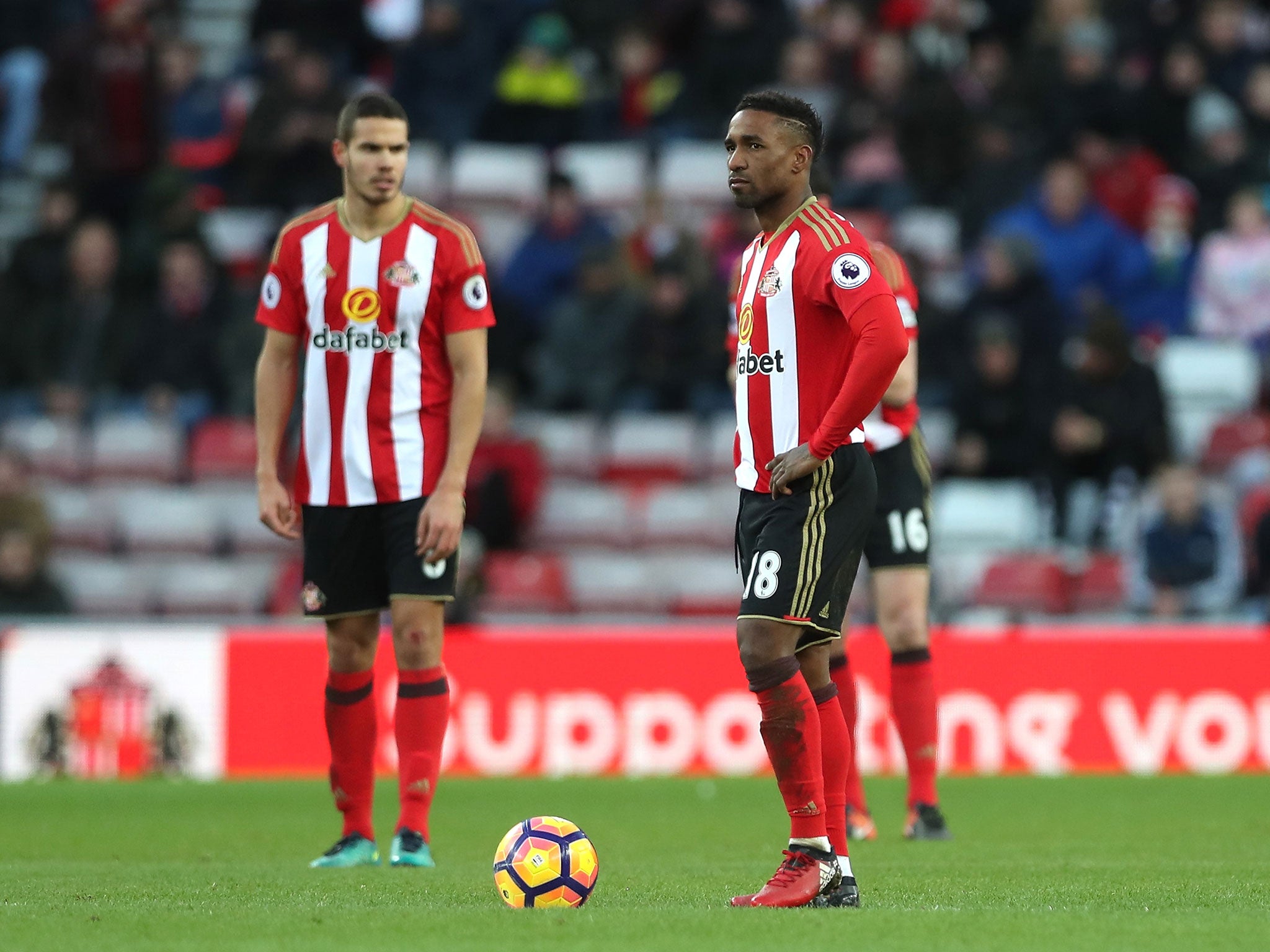 It was an afternoon of disappointment for Sunderland