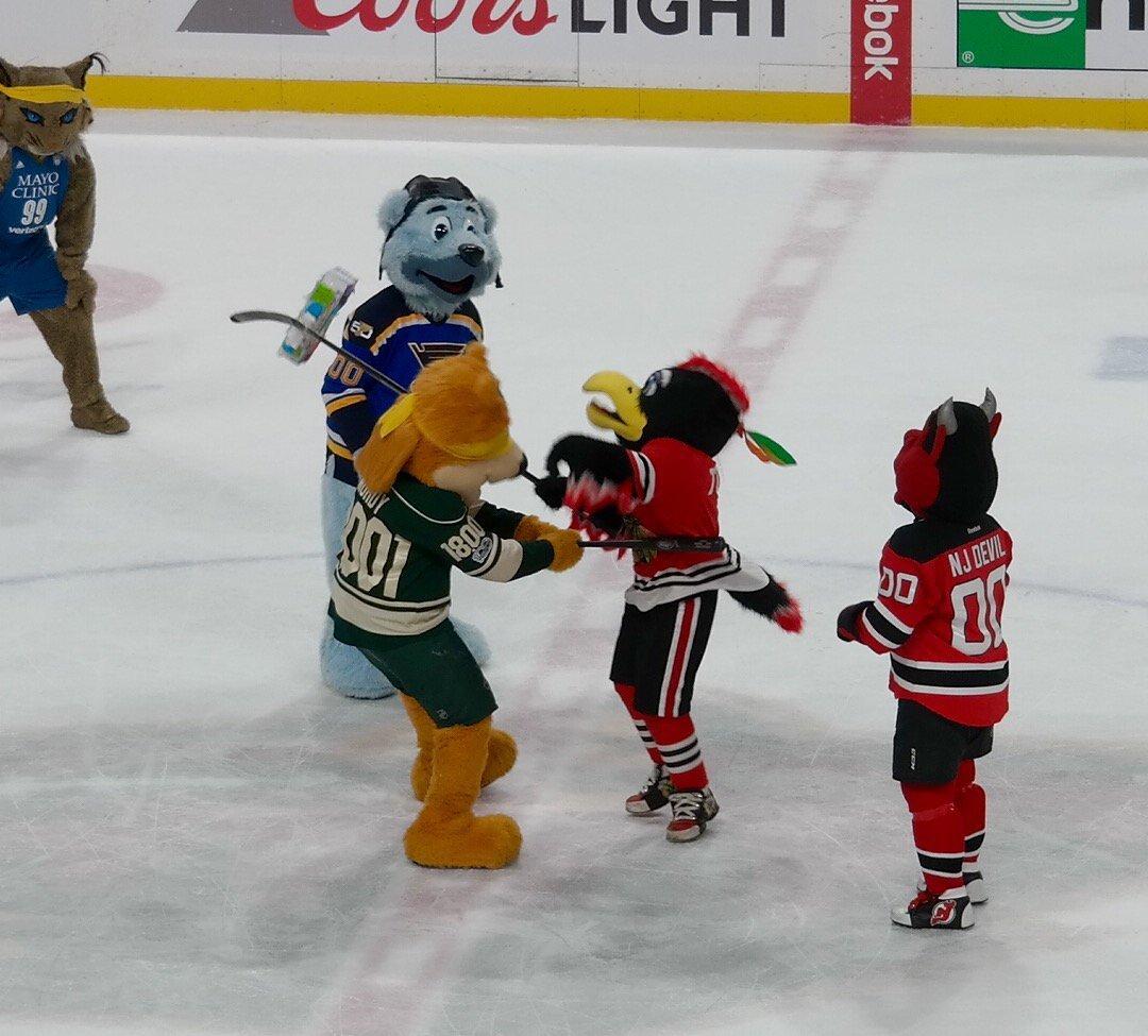 Nordy caught Tommy Hawk right in the midriff