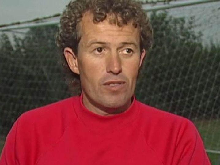 Barry Bennell, being interviewed while working as a coach at Crewe Alexandra