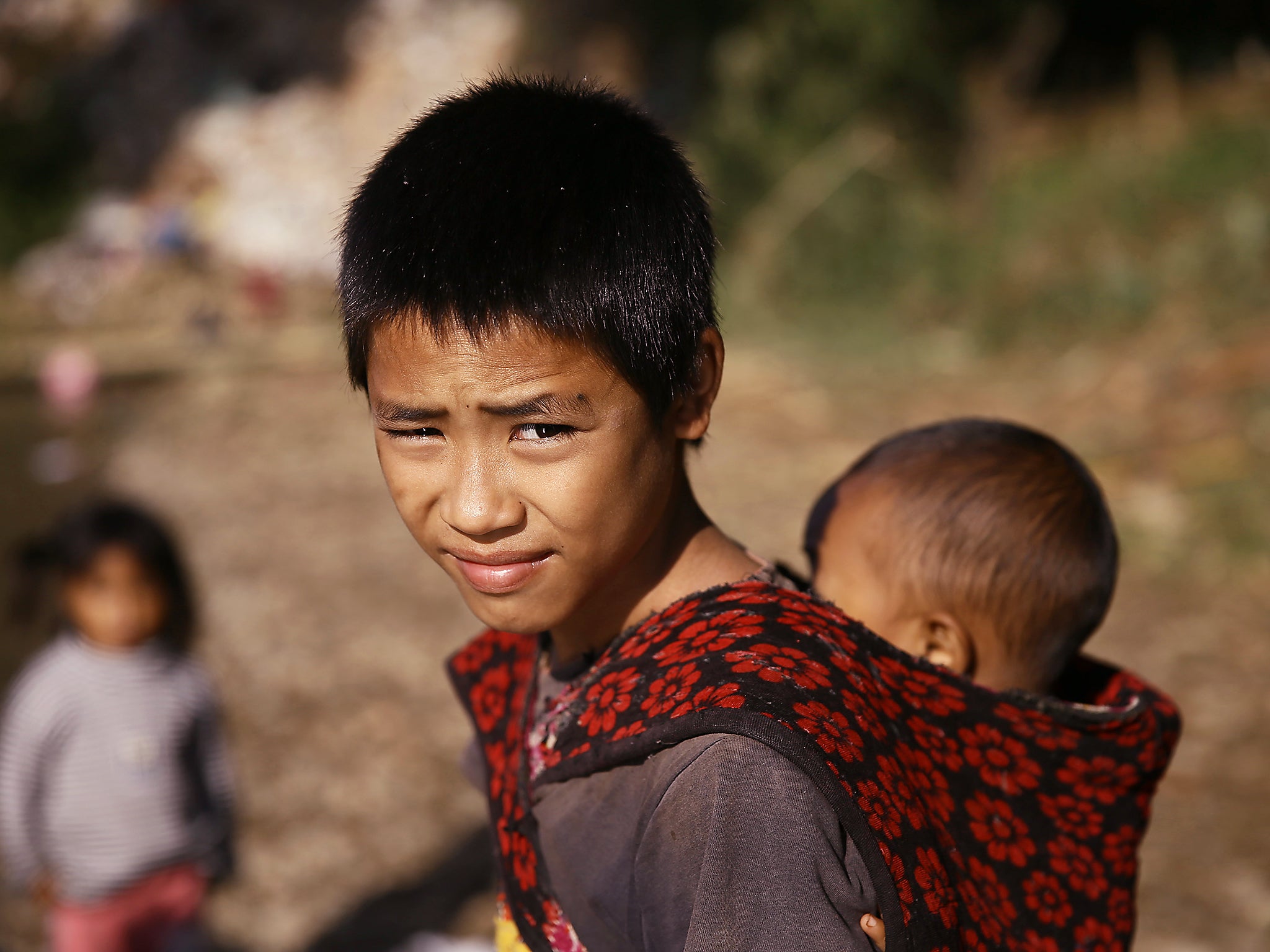 Thousands of refugees have fled into China due to fighting in northern Burma (Getty)