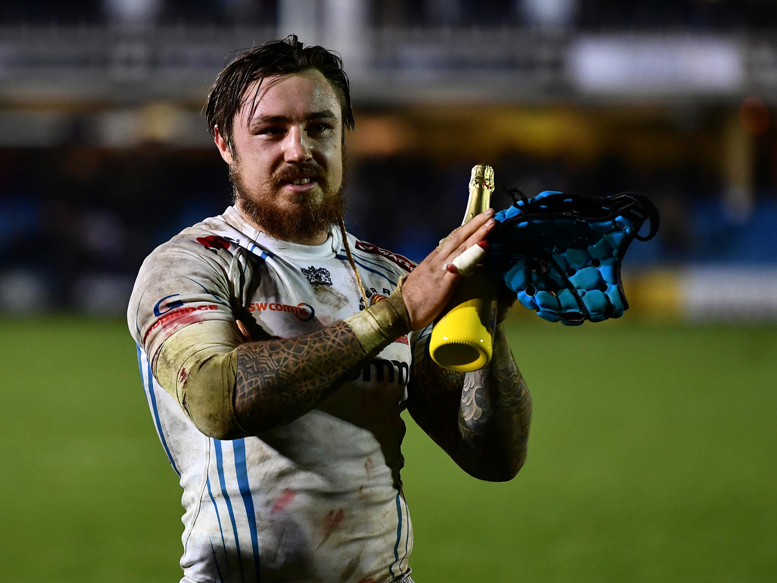 Nowell has starred for Exeter since returning to the side