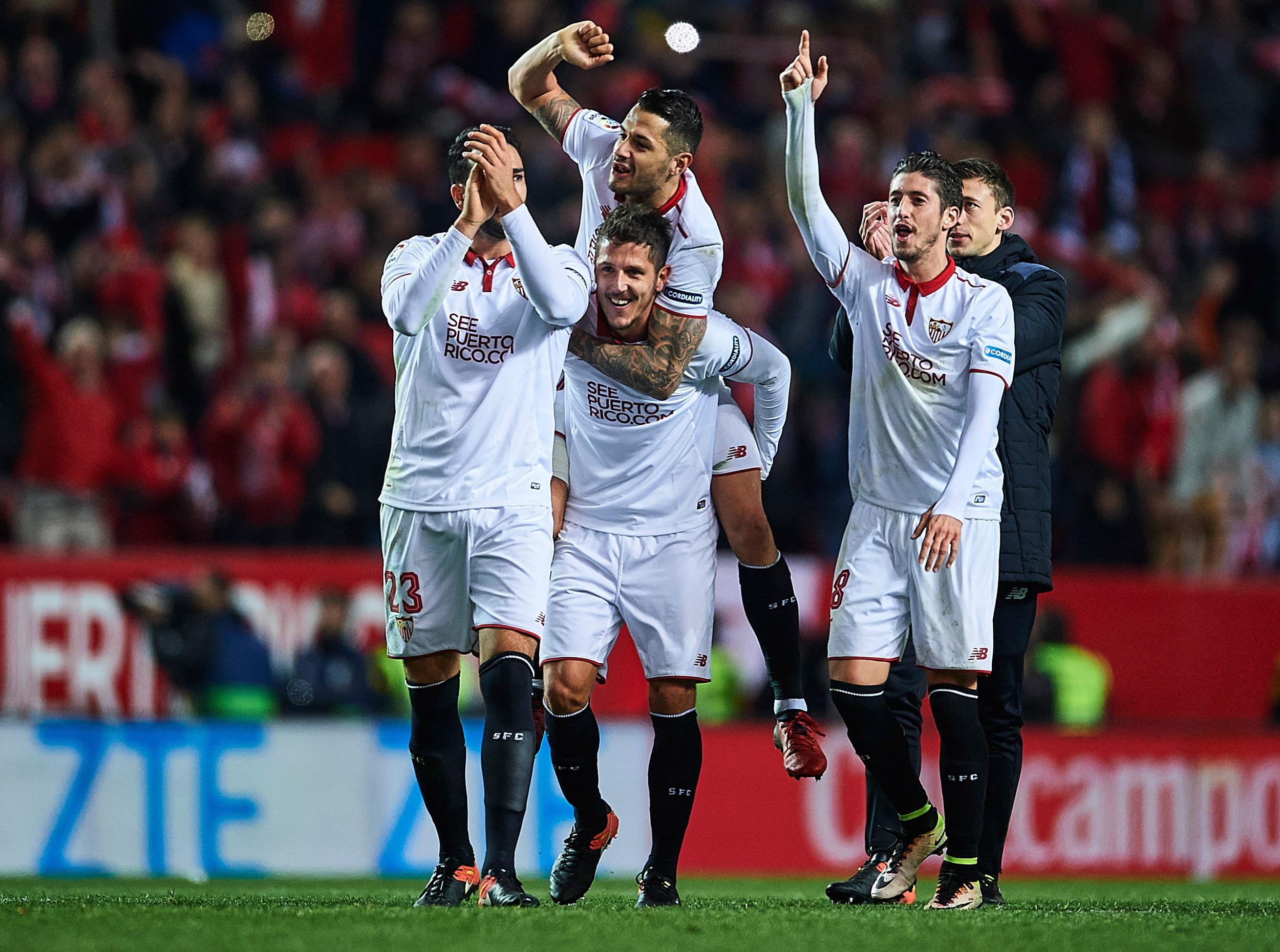 &#13;
Sevilla beat Real Madrid last month to end their unbeaten streak &#13;