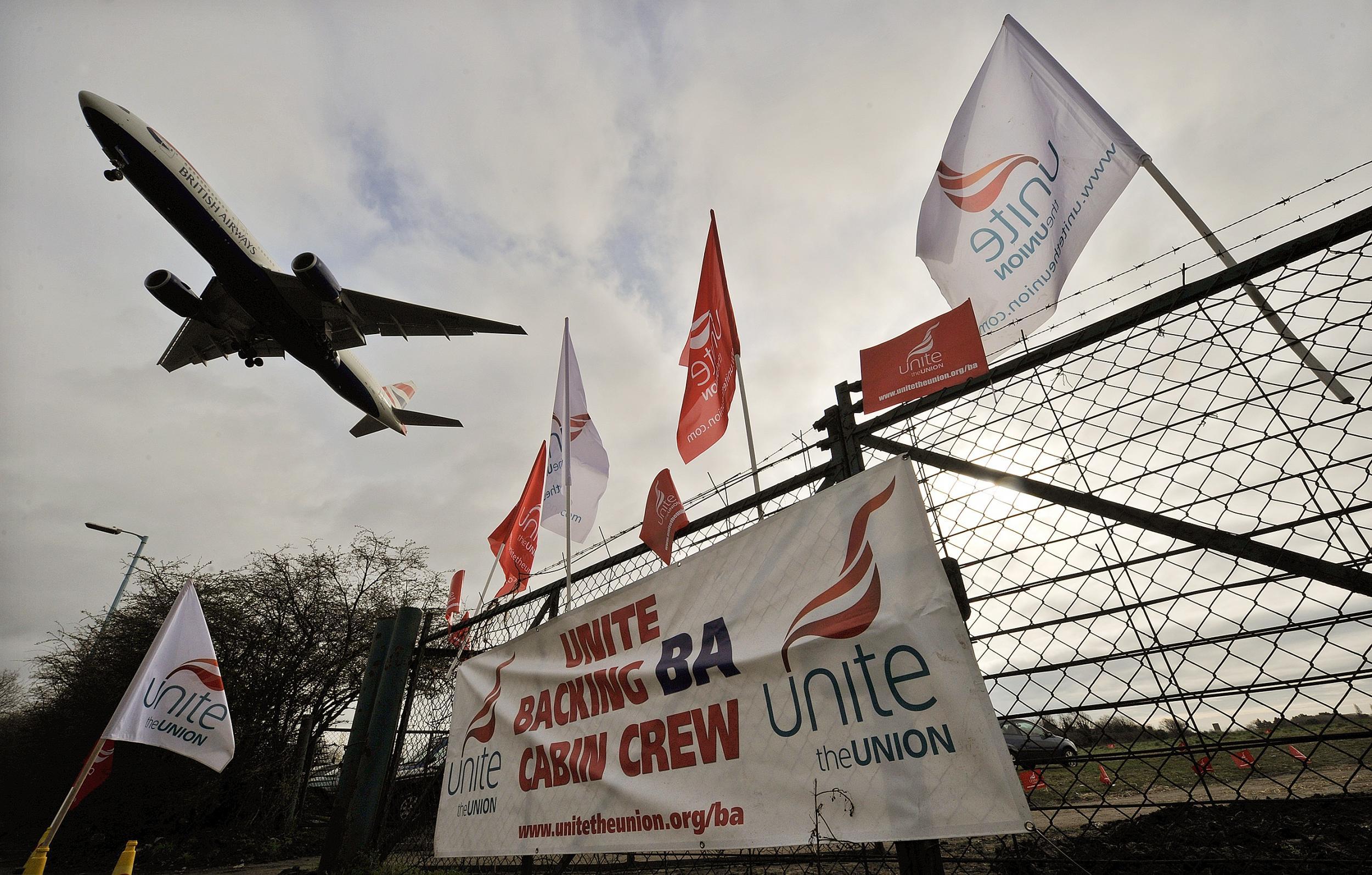 BA is insisting the forthcoming strike will not affect 99 per cent of flights