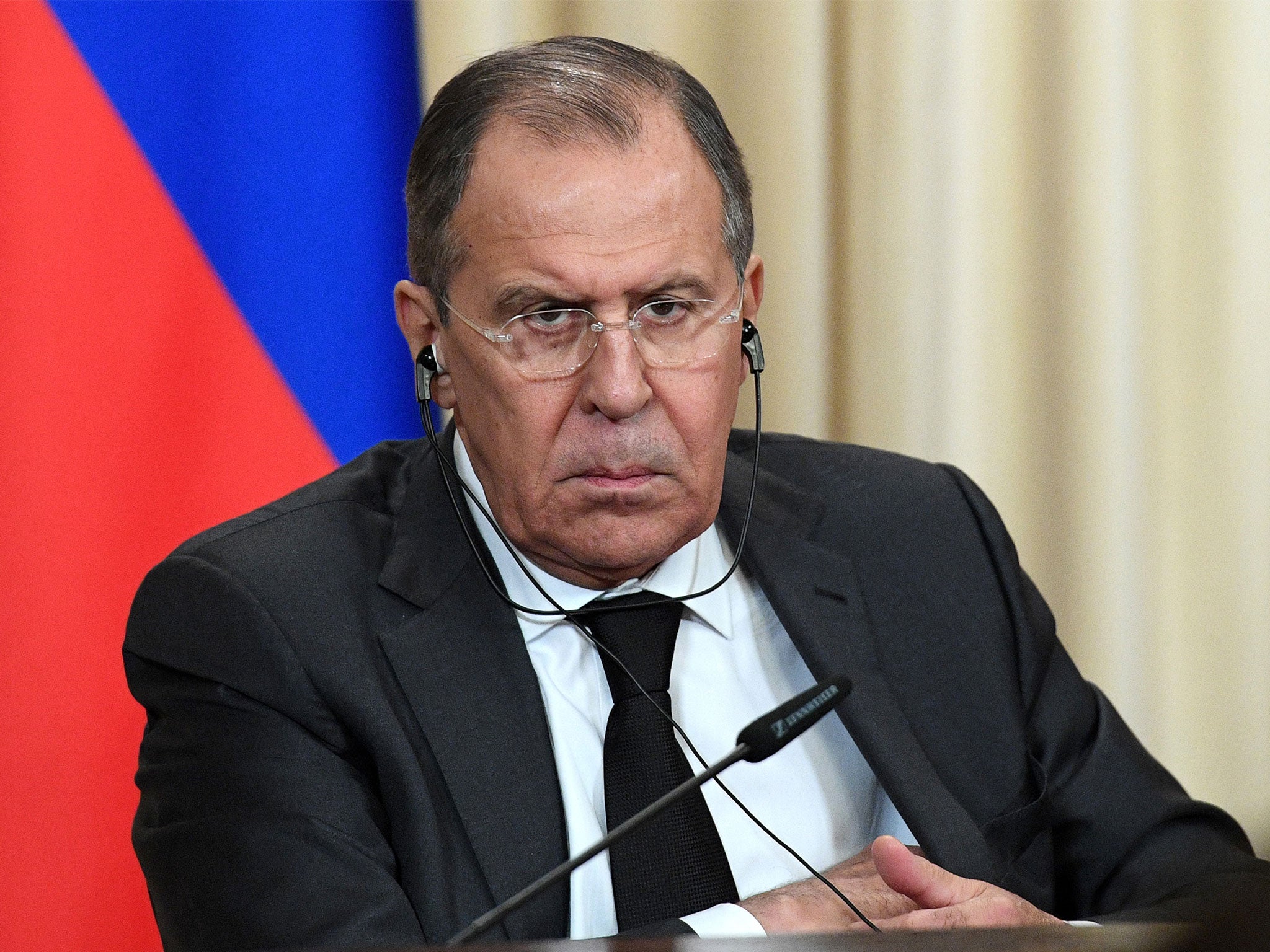 Russian Foreign Minister Sergey Lavrov