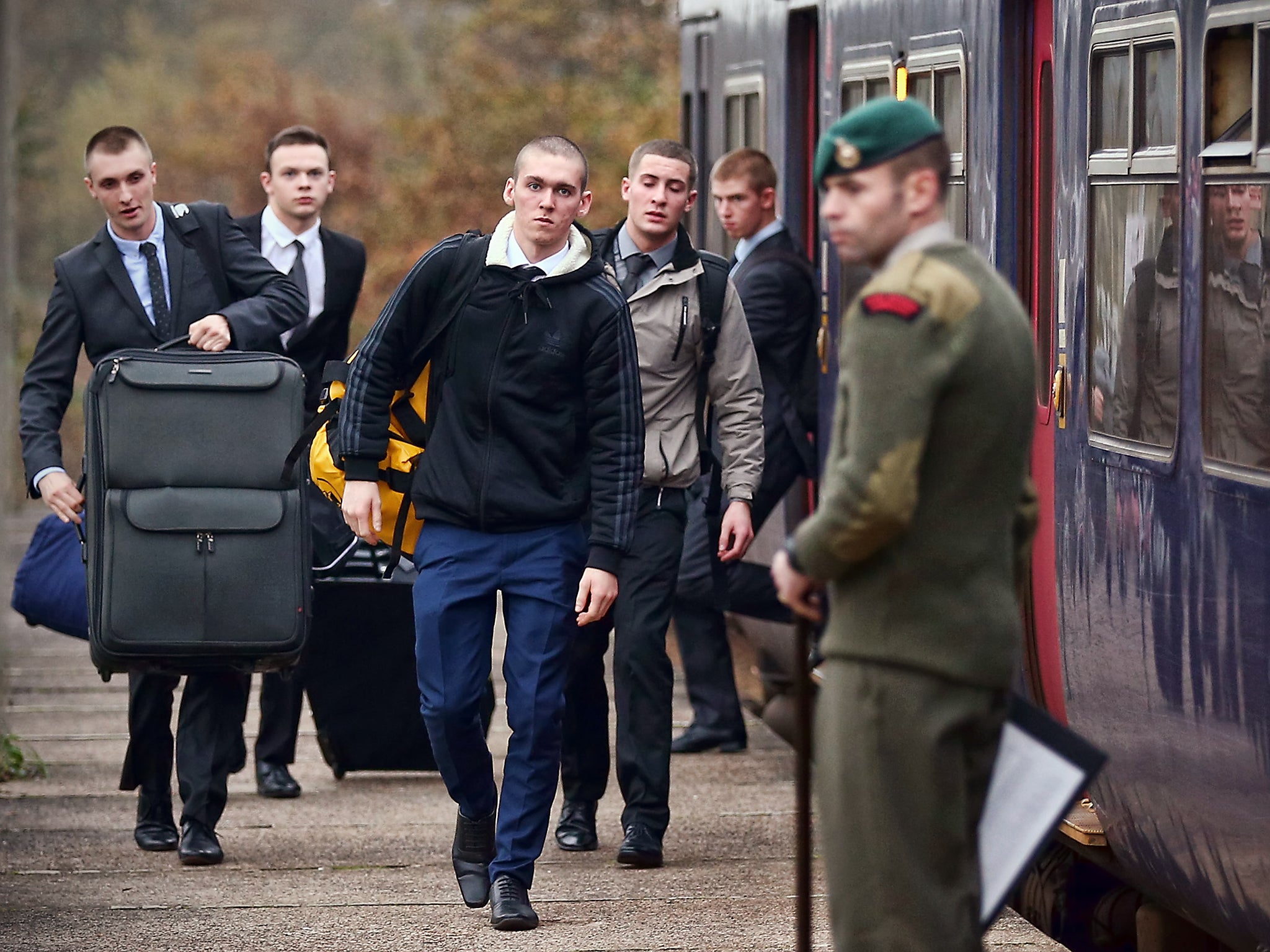 Younger recruits are more vulnerable on the battlefield, say campaign groups (Getty)