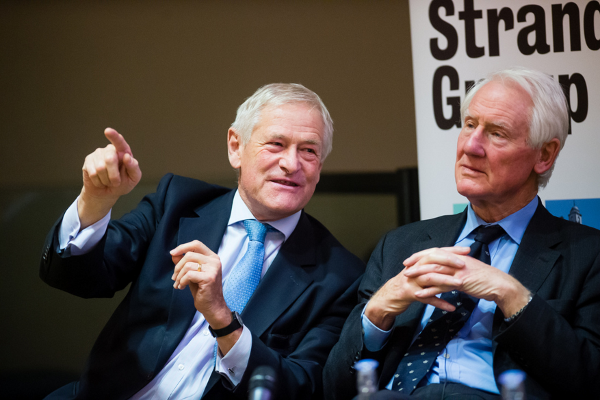 Lords Turnbull and Butler. Photo: David Tett