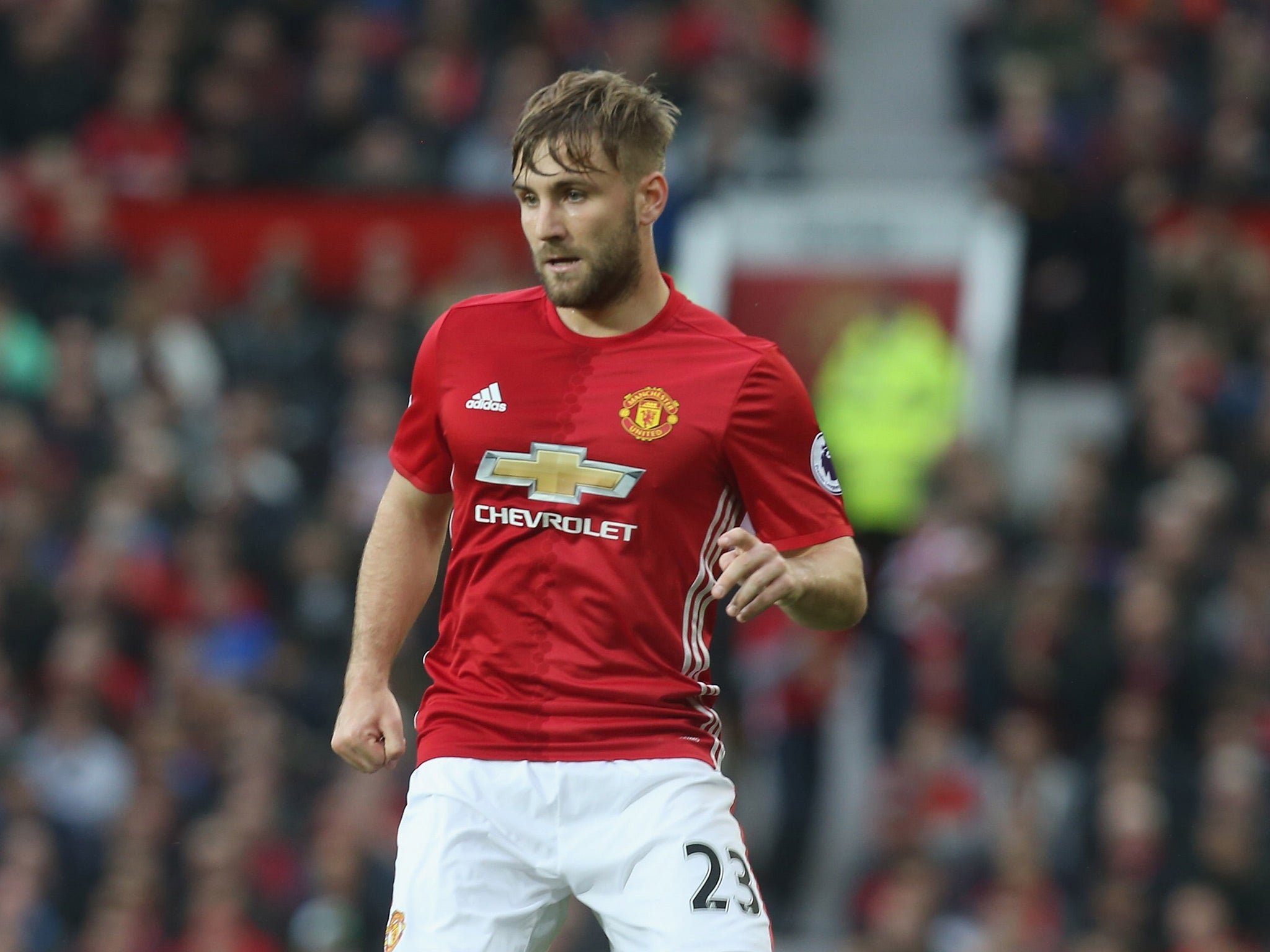 Jose Mourinho is frustrated with Luke Shaw's lack of development at Old Trafford