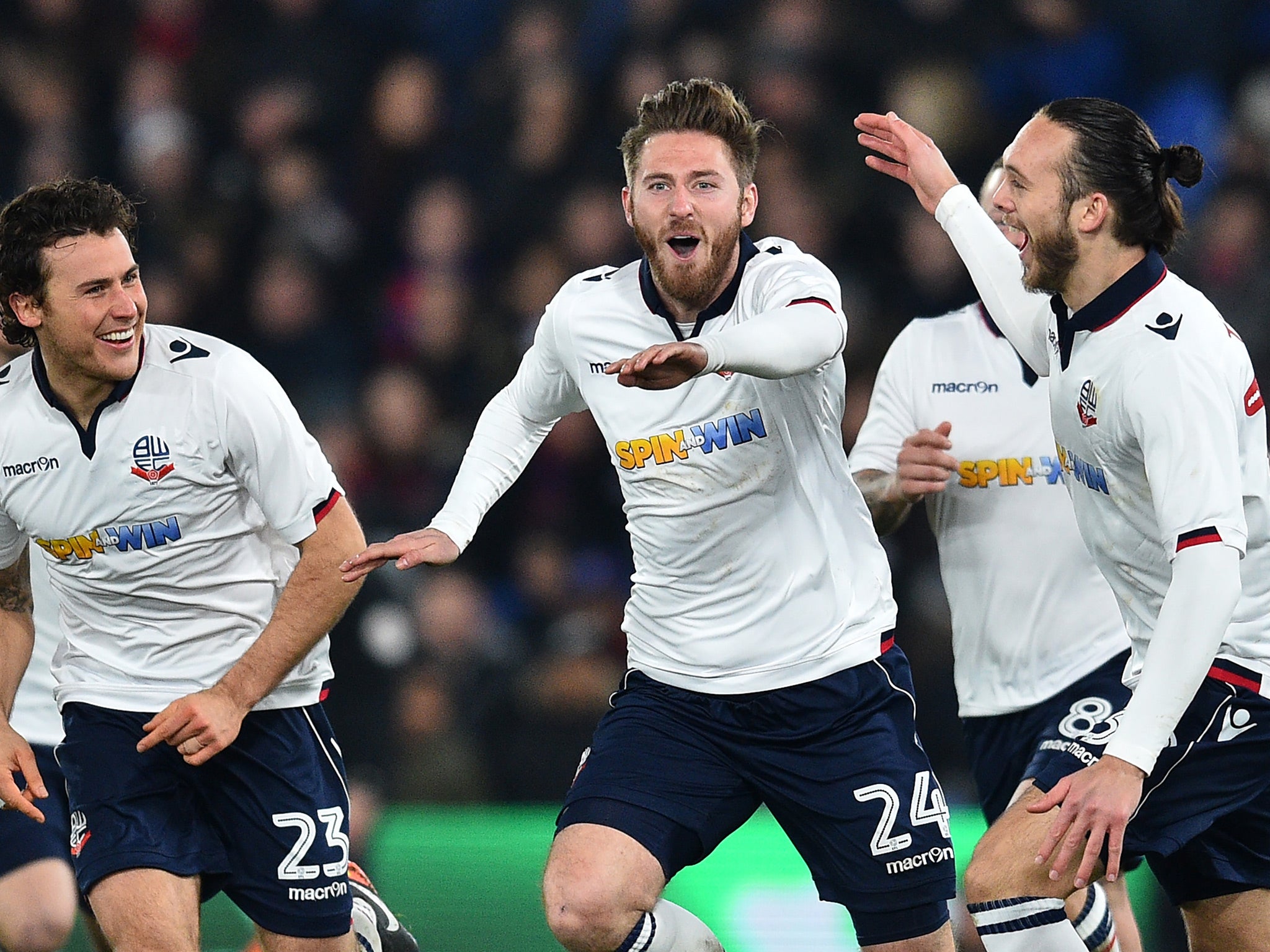 Henry struck shortly after half-time to put the League One side in front