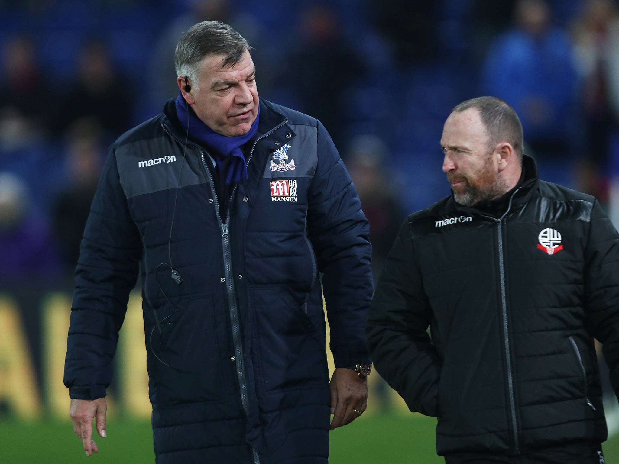 Sam Allardyce met his former club for the second time in a fortnight