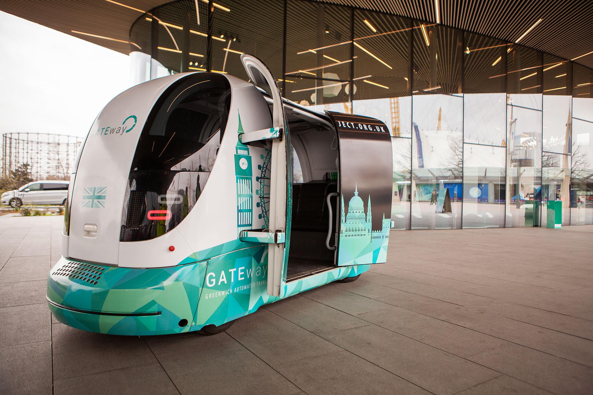 GATEway shuttle in Greenwich, London