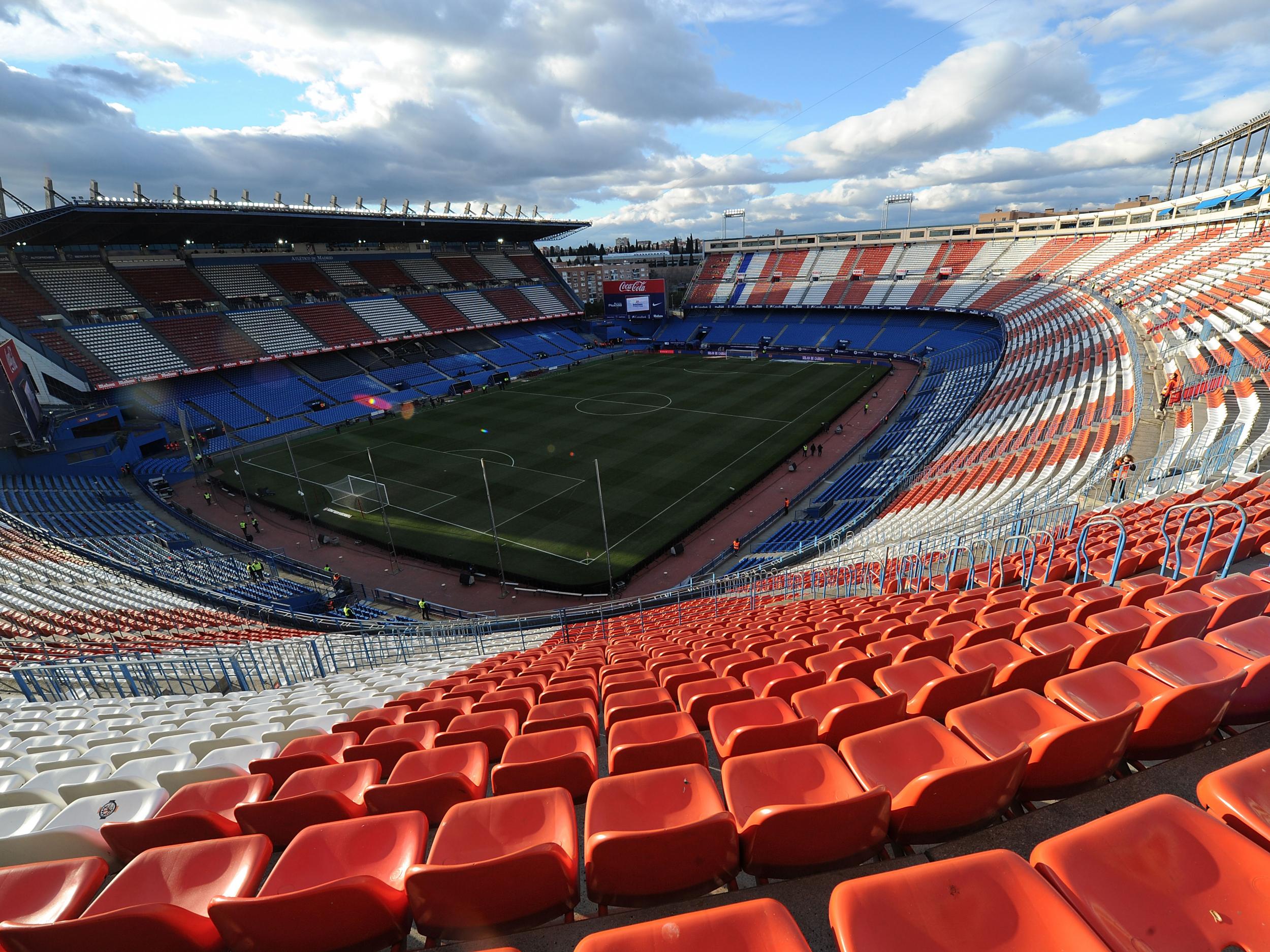 Atletico Madrid's Vicente Calderon stadium