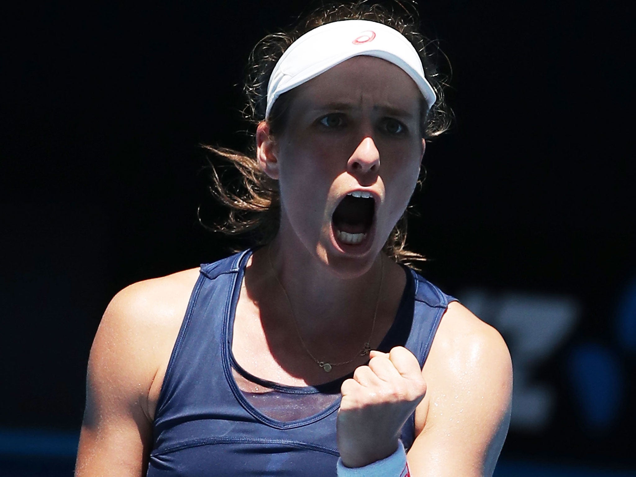 Johanna Konta is through to the third round of the Australian Open after defeating Naomi Osaka