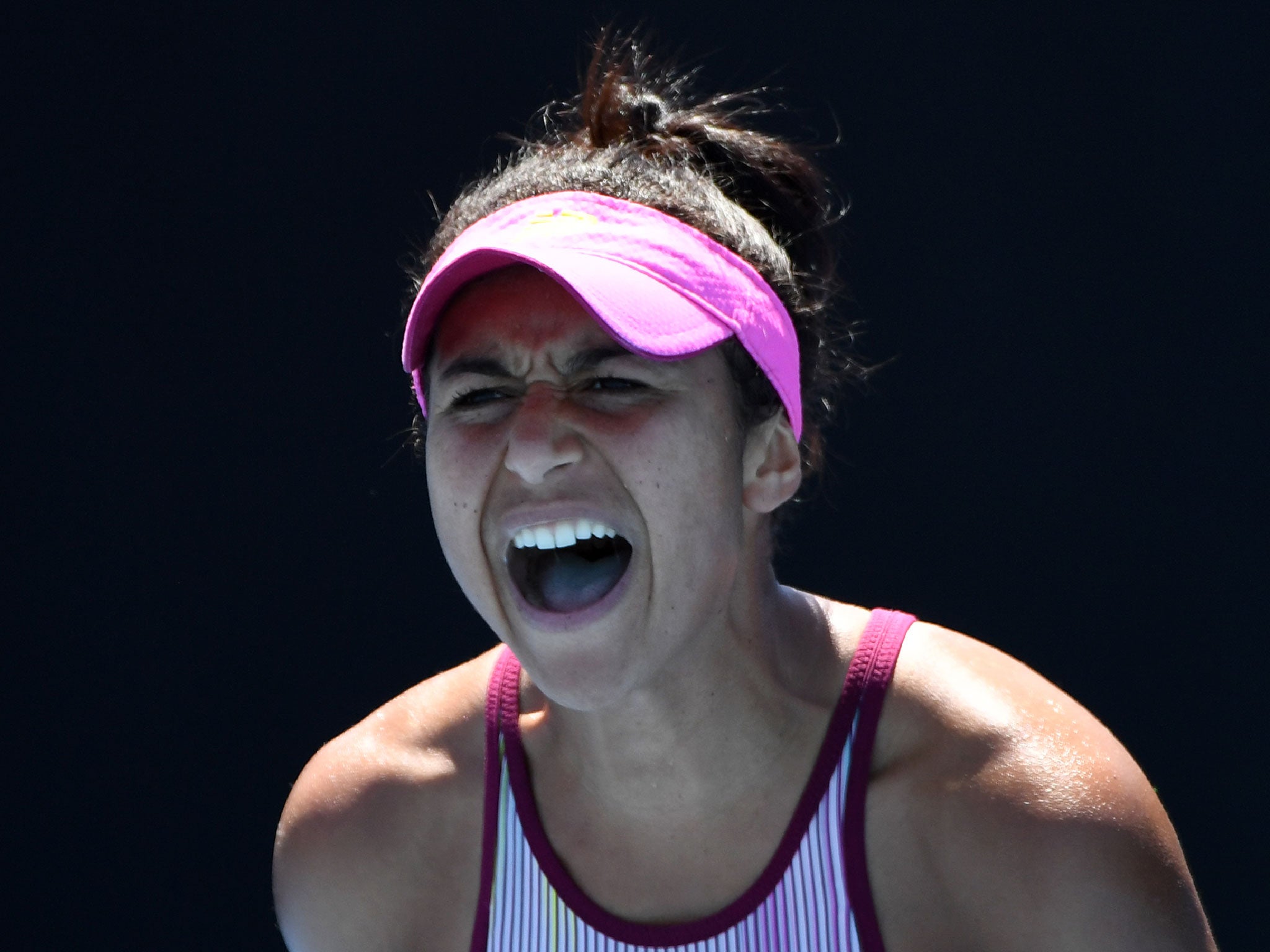 Heather Watson suffered an agonising three-set defeat by Jennifer Brady to bow out of the Australian Open