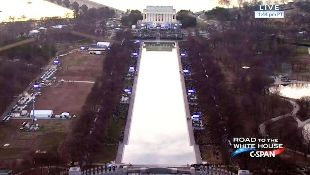 Trump's turnout on Thursday C-SPAN