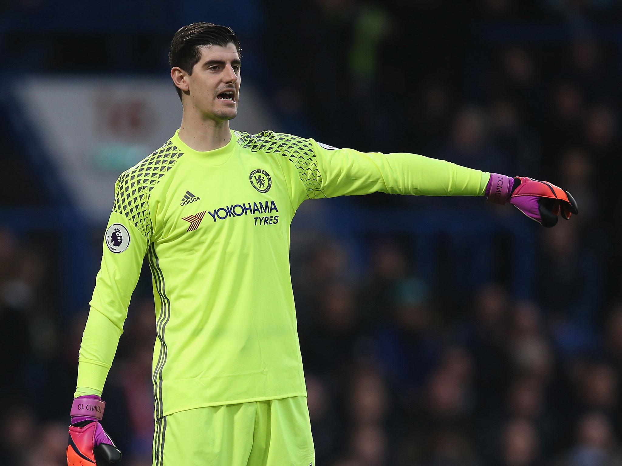 Thibaut Courtois is being linked with a summer move from Chelsea to Real Madrid