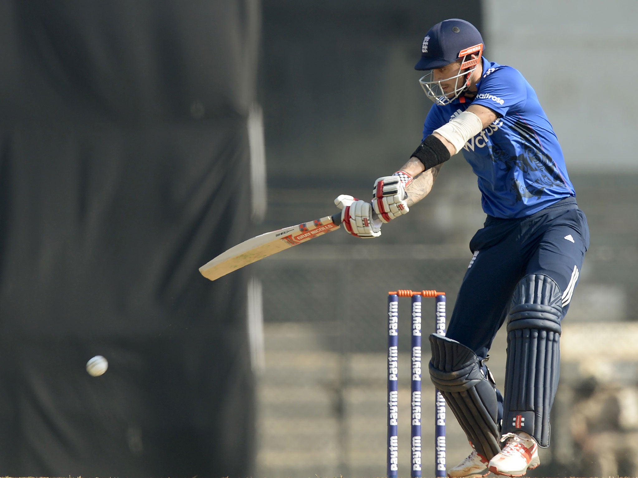 Hales injured the little finger on his right hand and is a doubt for the third ODI against India