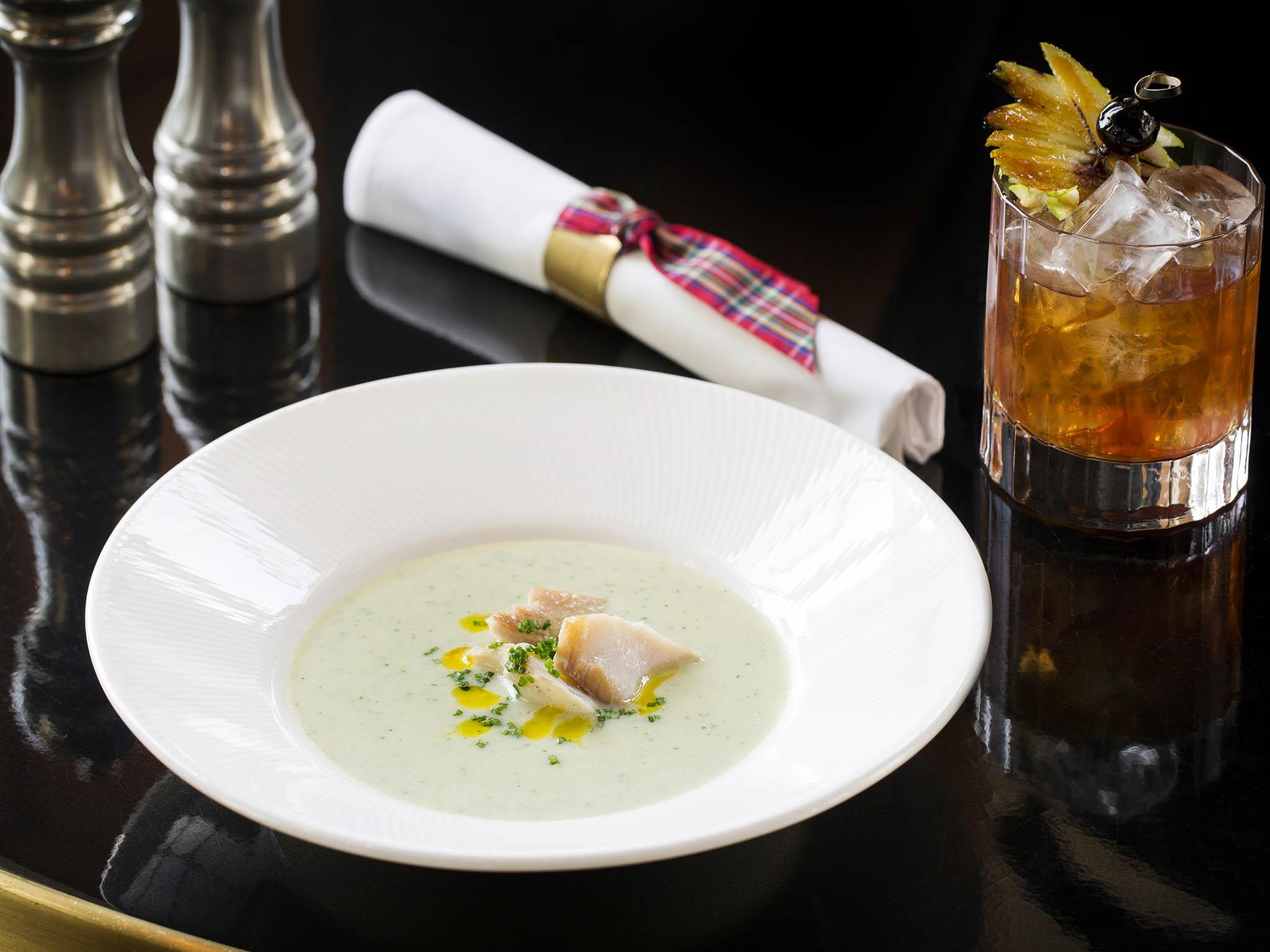 Plum + Spilt Milk will get the Burns Night feast underway with a traditional leek and whisky soup