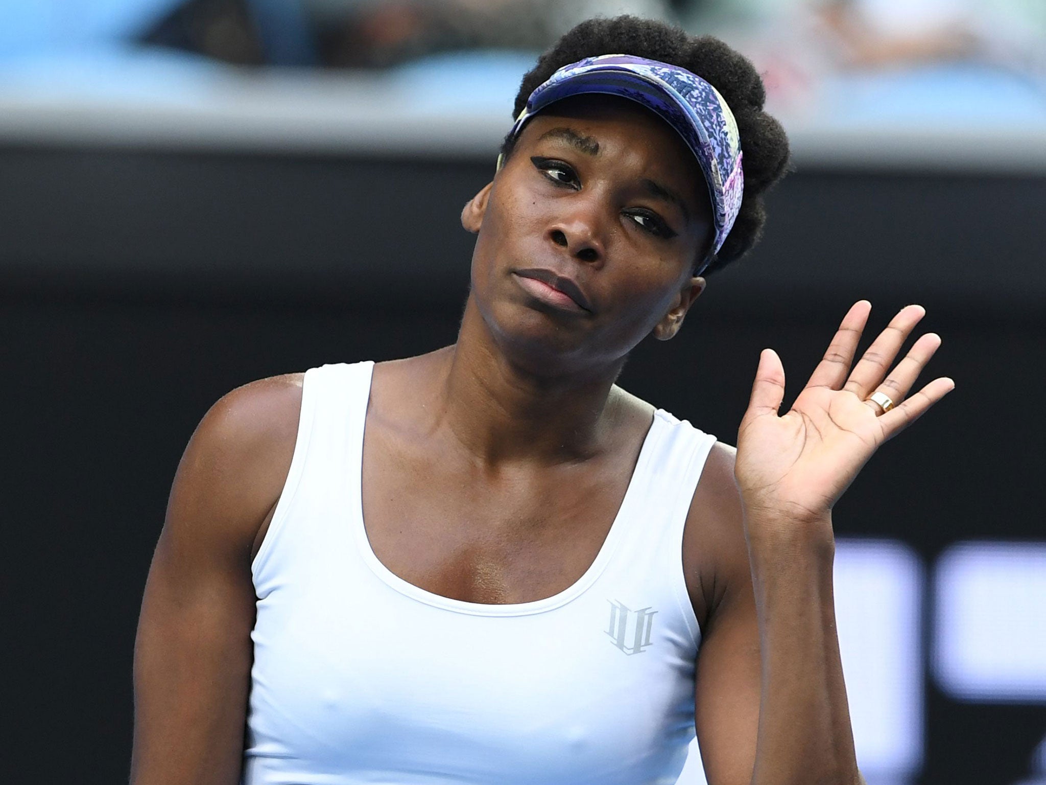 Venus Williams brushed off Doug Adler's comments after he appeared to compare her to 'a gorilla'