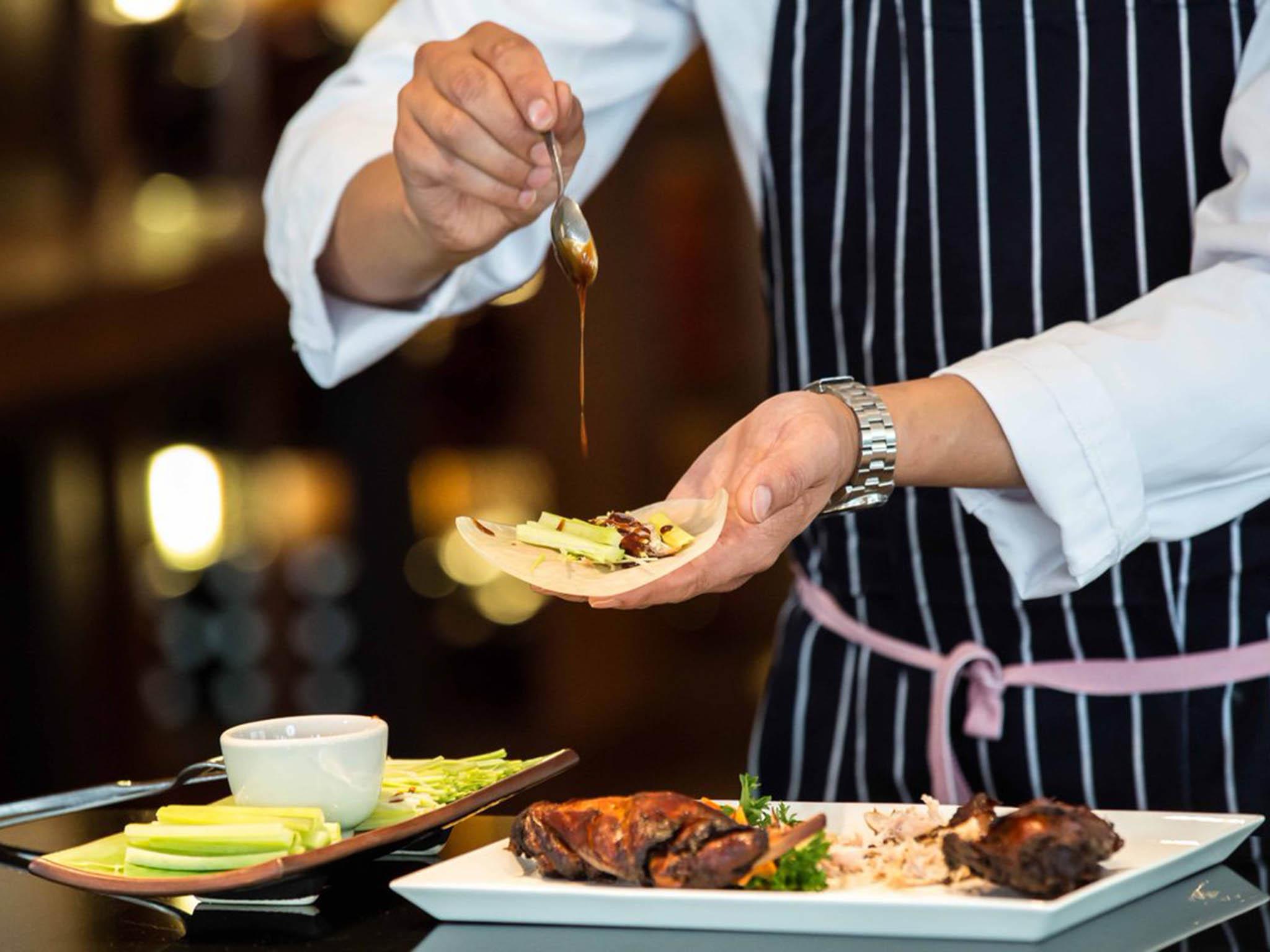 &#13;
The Chinese Cricket Club features a three-course feast &#13;