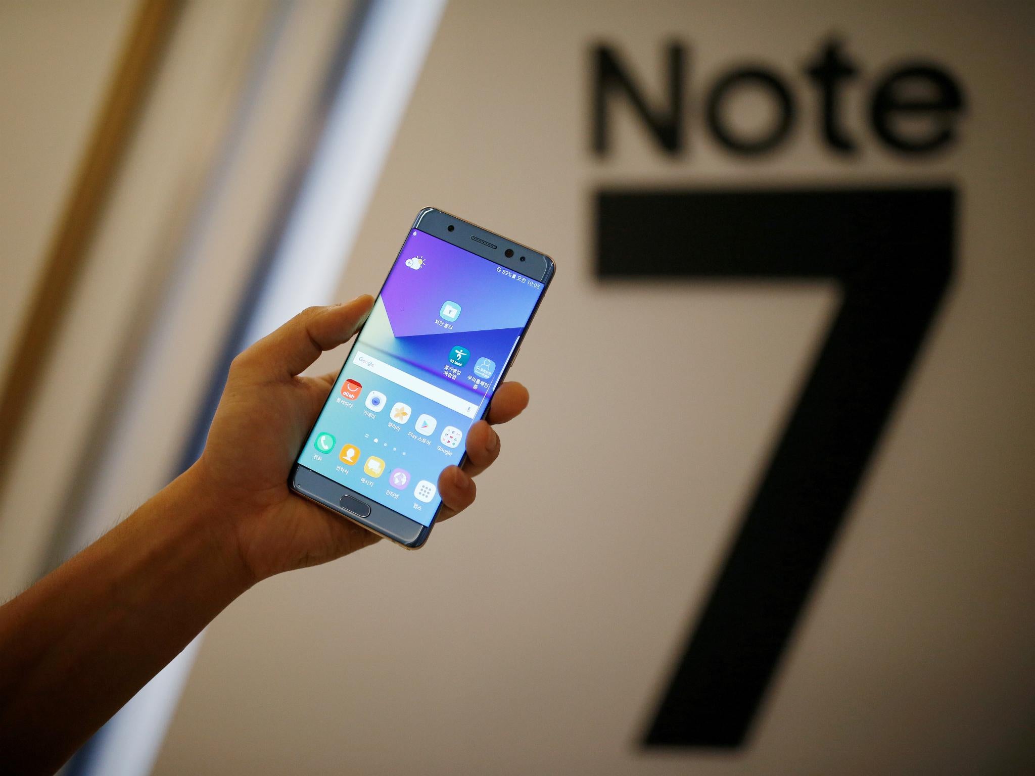 Several models of the Galaxy Note 7 caught fire last year, leading to a global recall