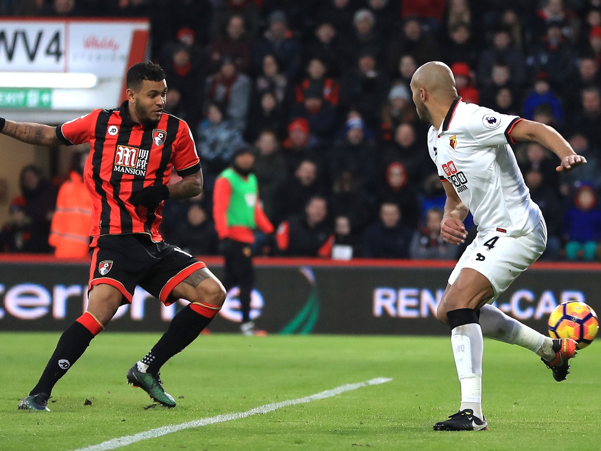 Josh King initially pegged Watford back at 1-1