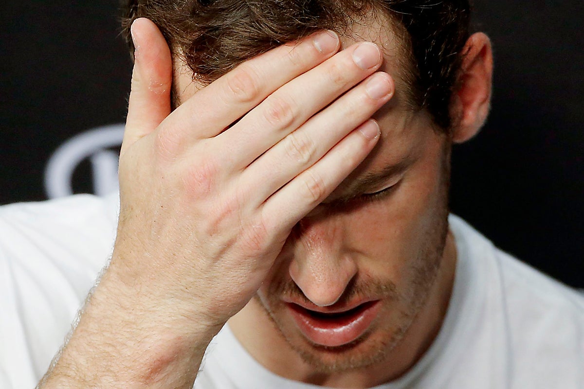 Murray was outplayed by his German opponent in Melbourne