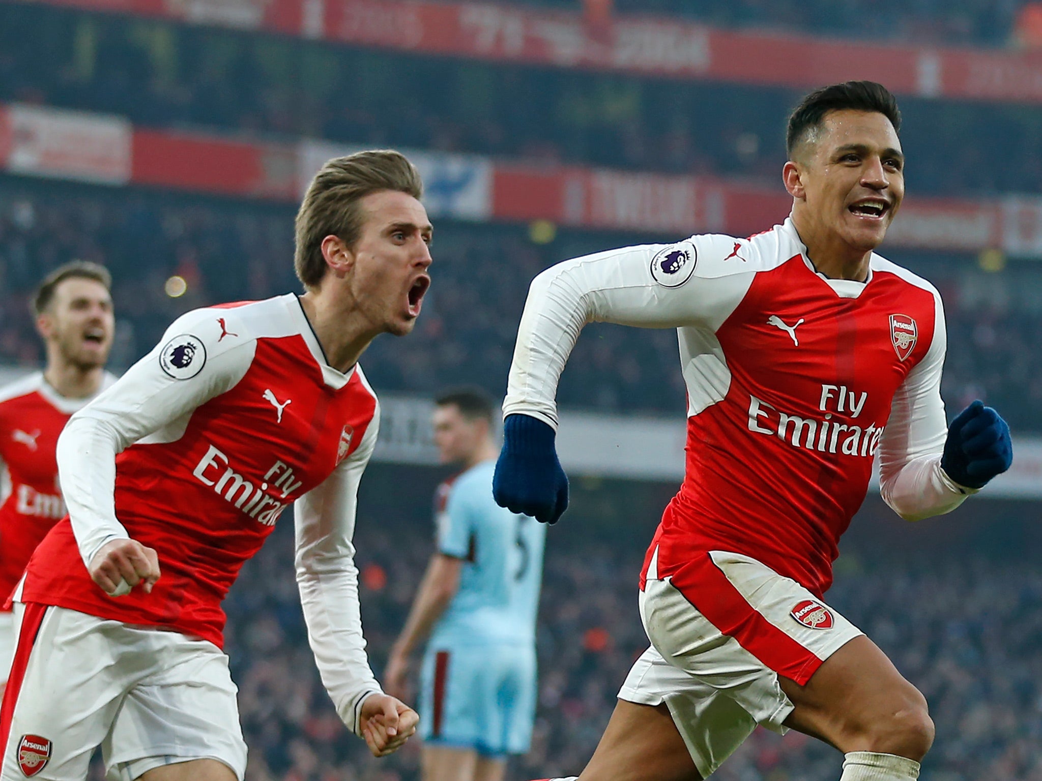 Alexis Sanchez has played a key role in Arsenal's front line this season