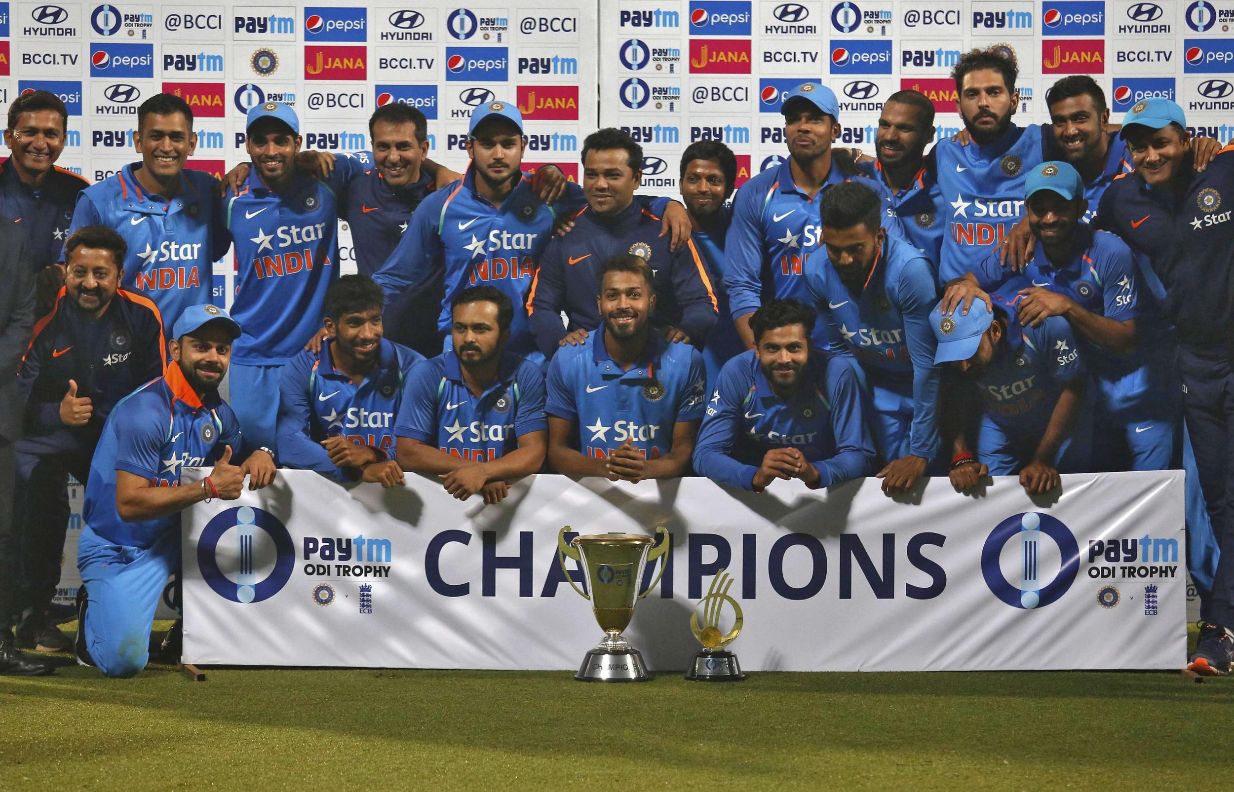 India clinched the series 2-1