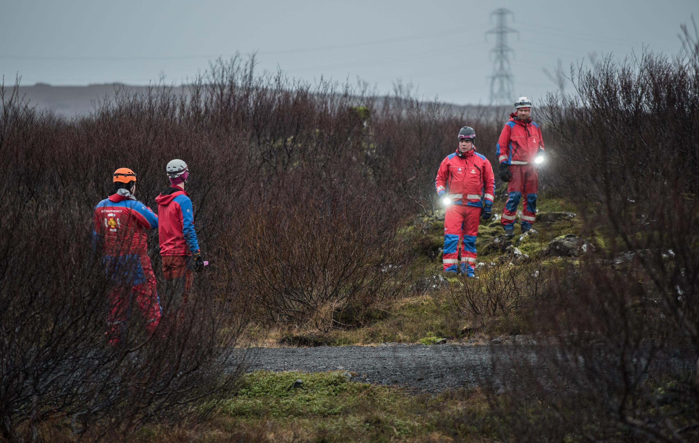 The mission, classed Iceland's most high-powered missing persons mission in history, required 57 super jeeps, 17 buses, 12 quadbikes, 15 drones, 11 dogs, four boats and two helicopters