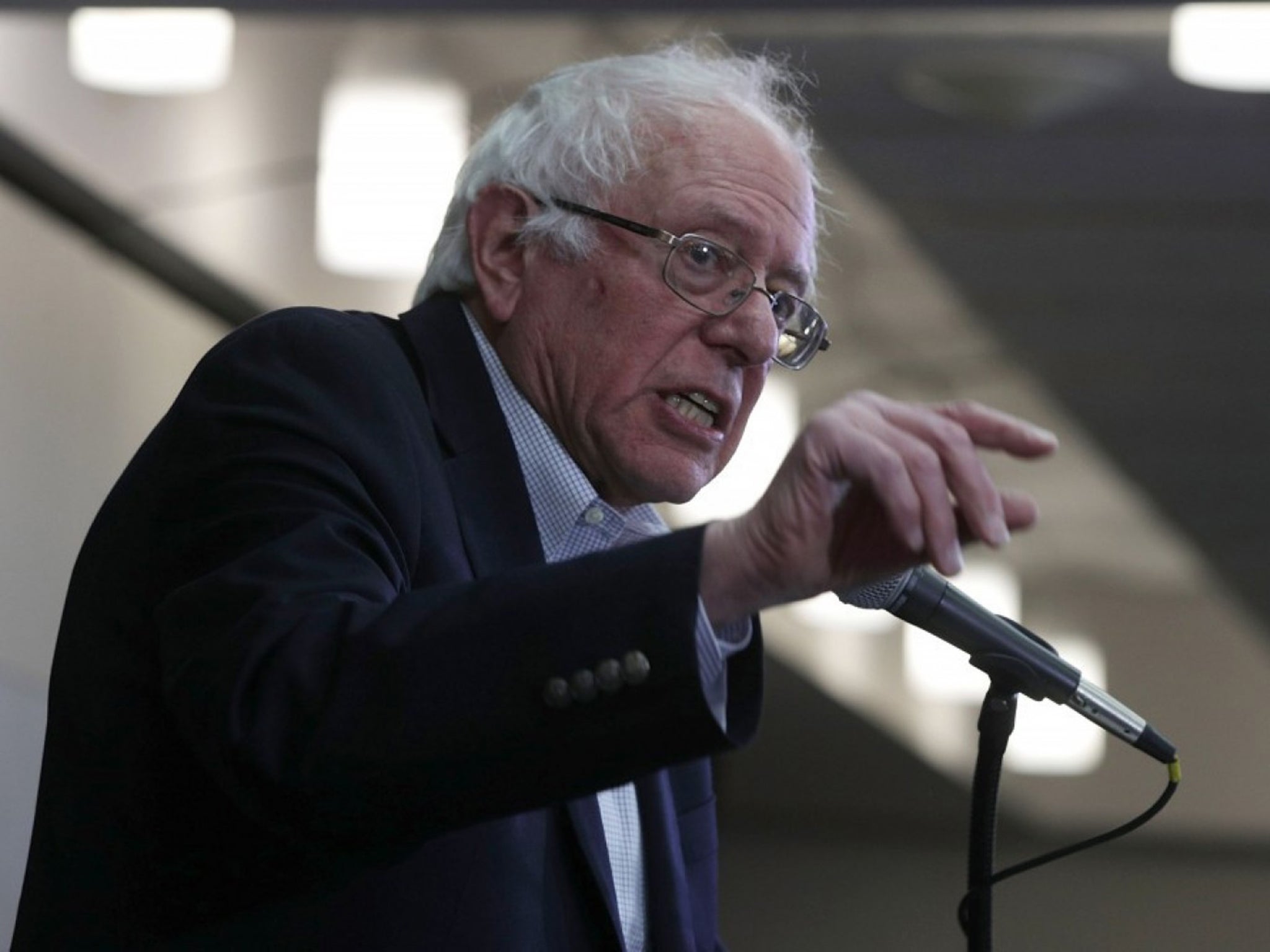 Bernie Sanders accused Donald Trump of racism and Islamophobia